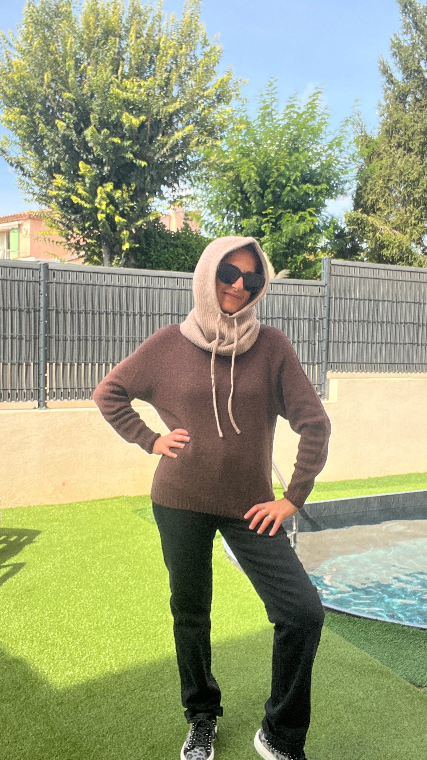 CAGOULE TOUR DE COU "CLARA"