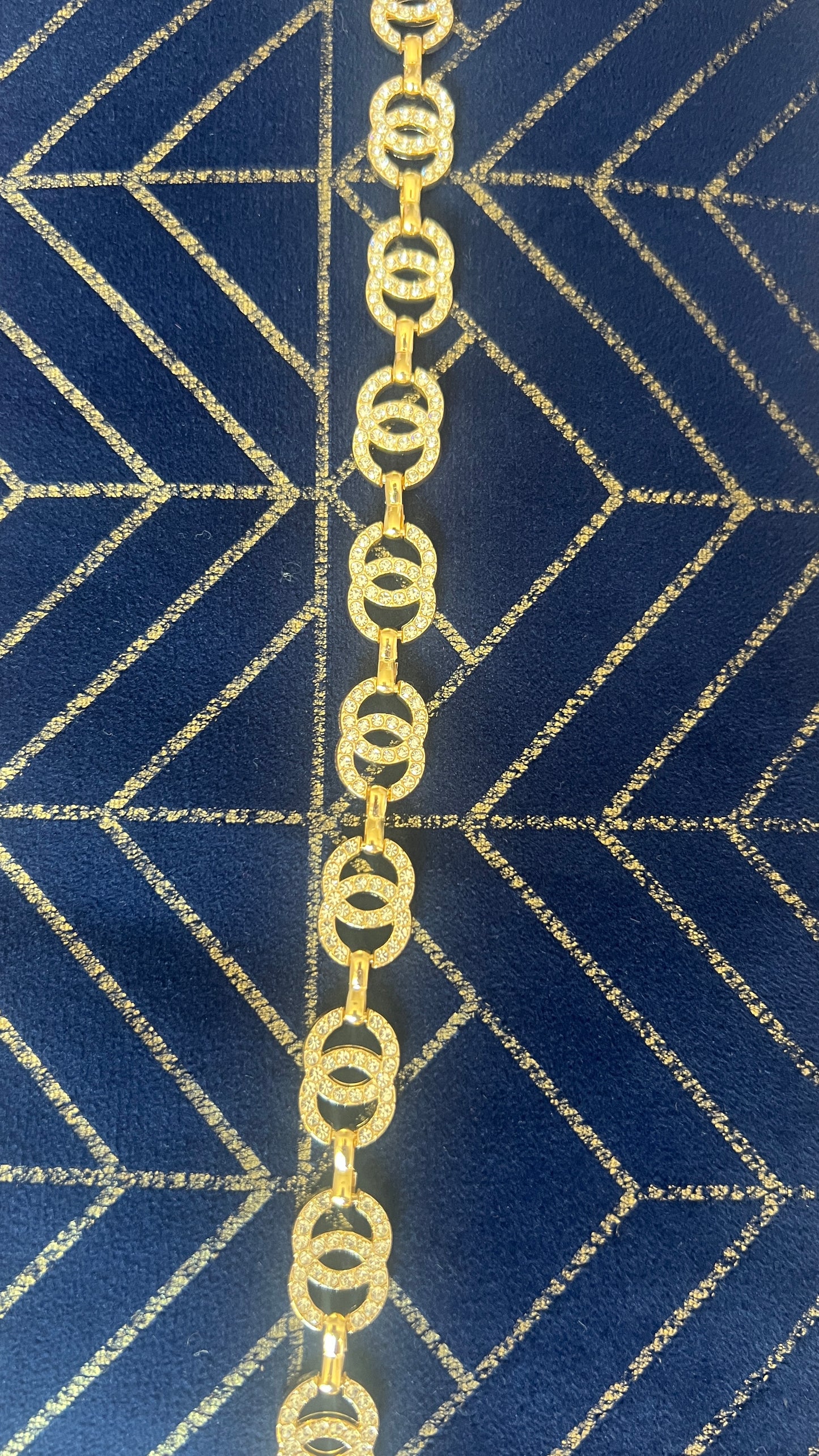 CEINTURE BIJOUX DORÉ