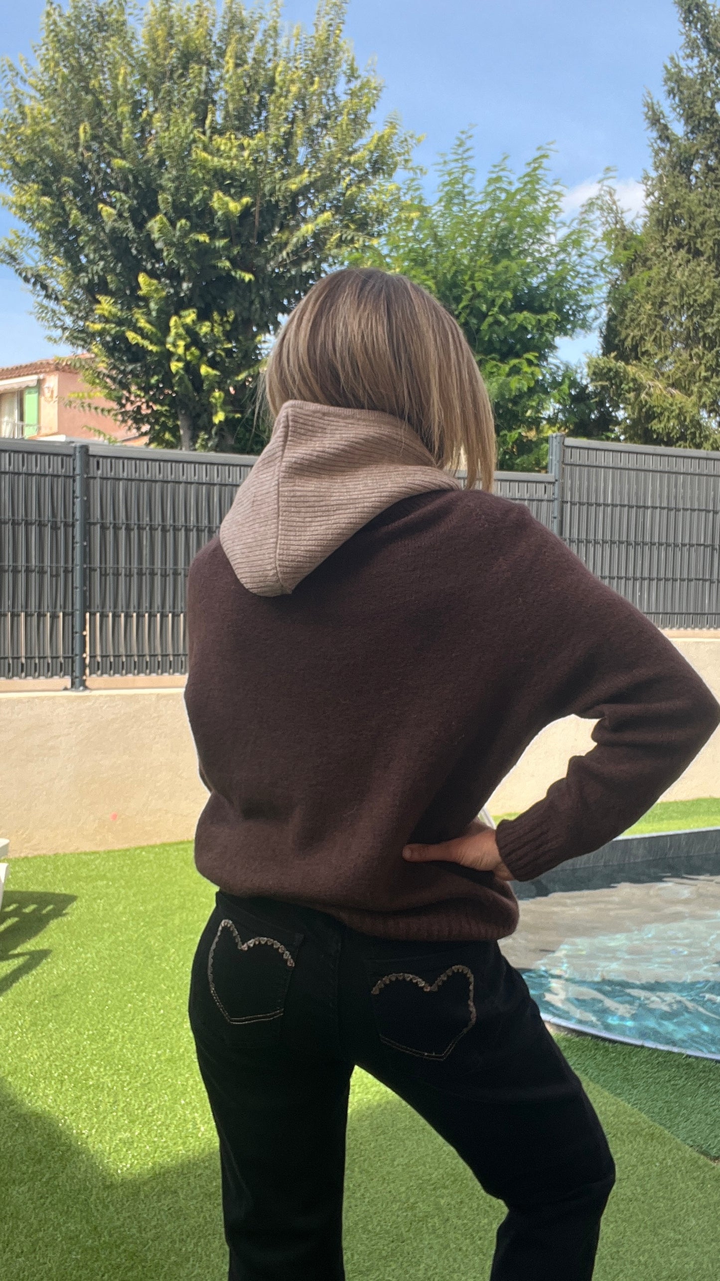 CAGOULE TOUR DE COU "CLARA"