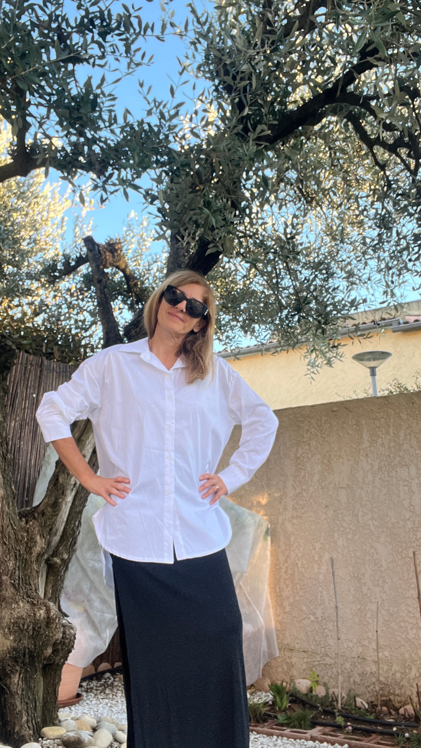 CHEMISIER BLANC ELISA