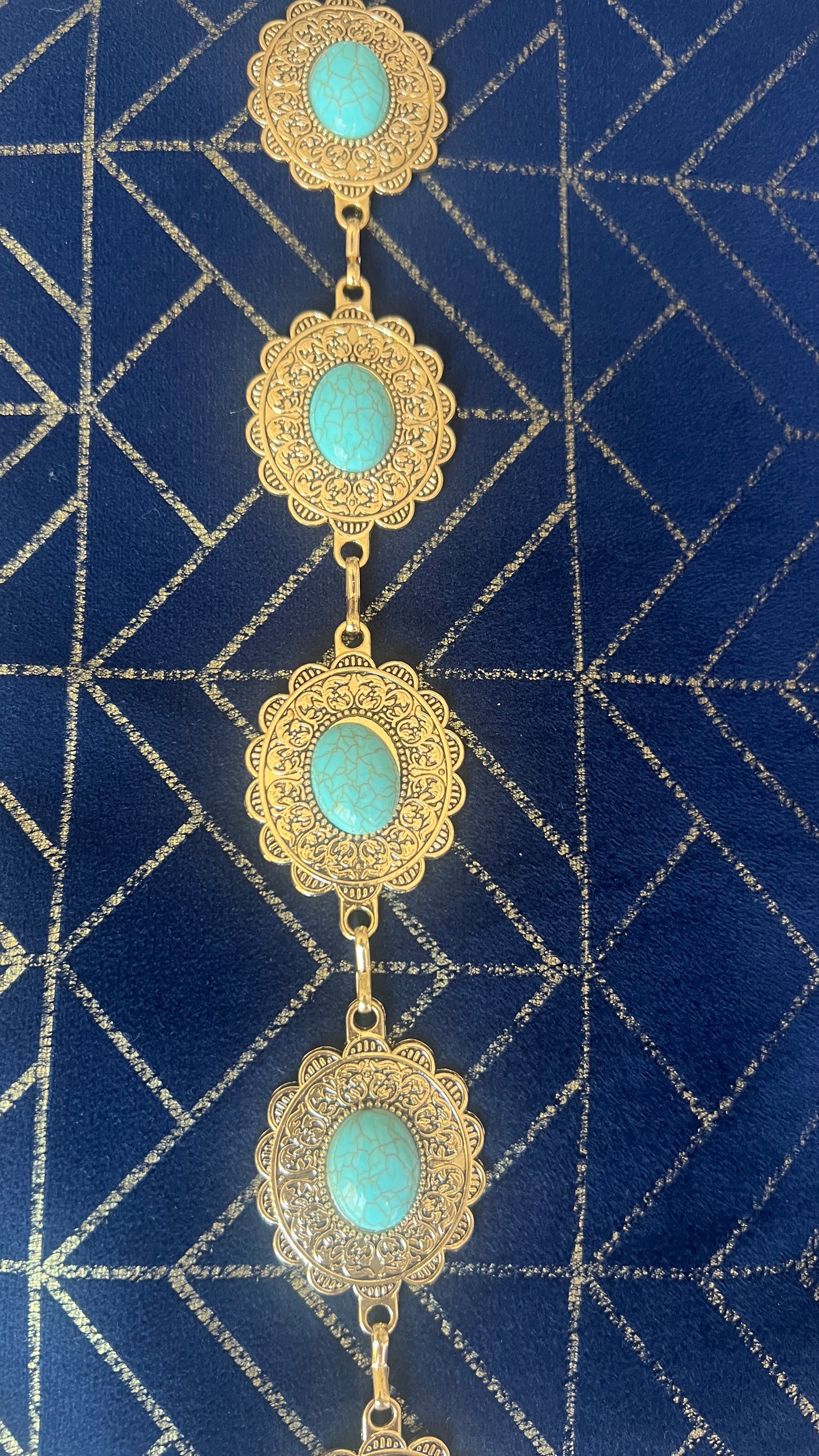CEINTURE BIJOUX DORÉ