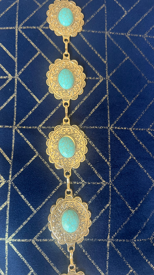 CEINTURE BIJOUX DORÉ