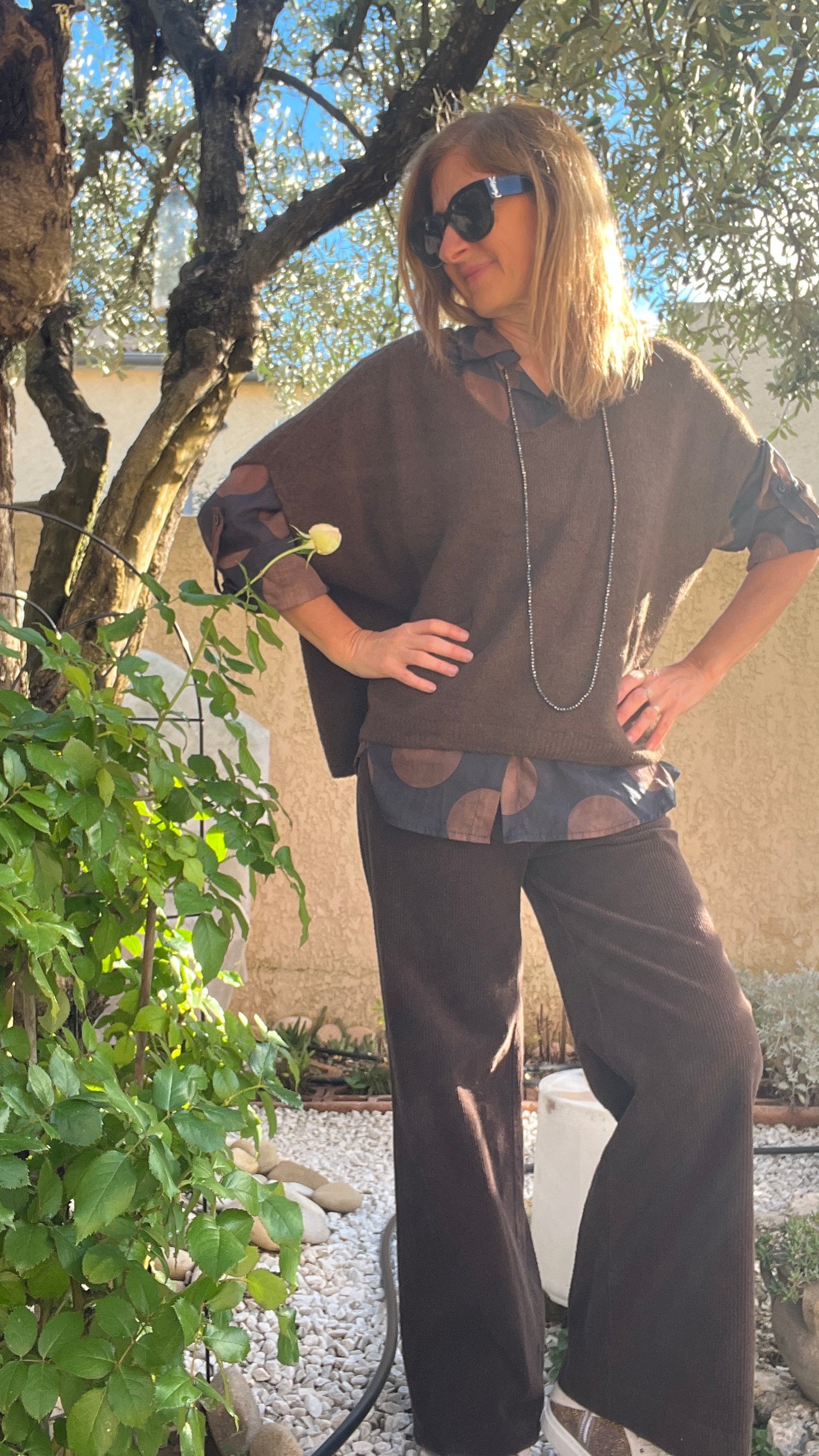 PULL SANS MANCHES "ALPAGA"