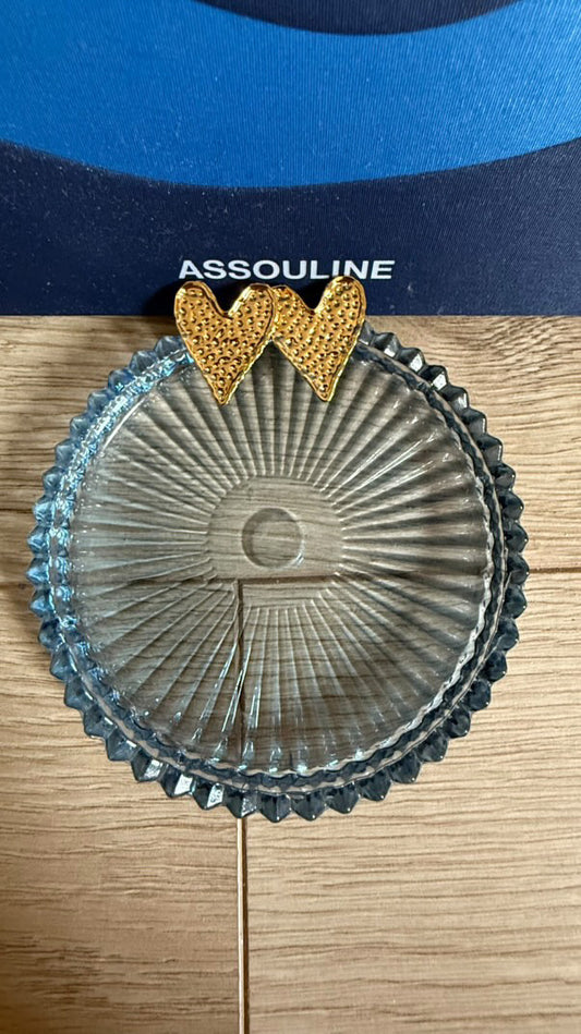 Boucles d'oreilles dorées "Cœur"