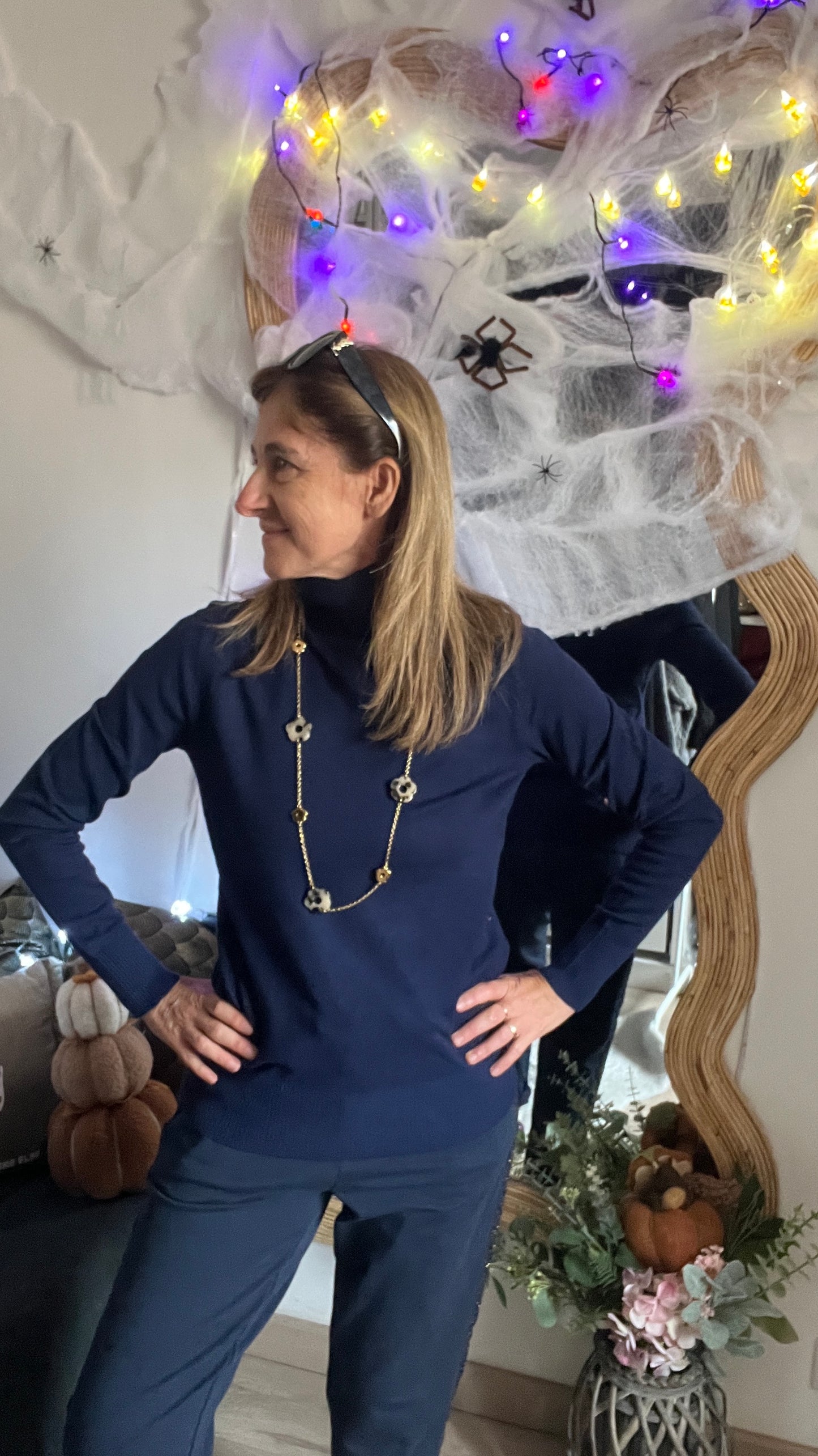 PULL COL ROULE  «MAYA»