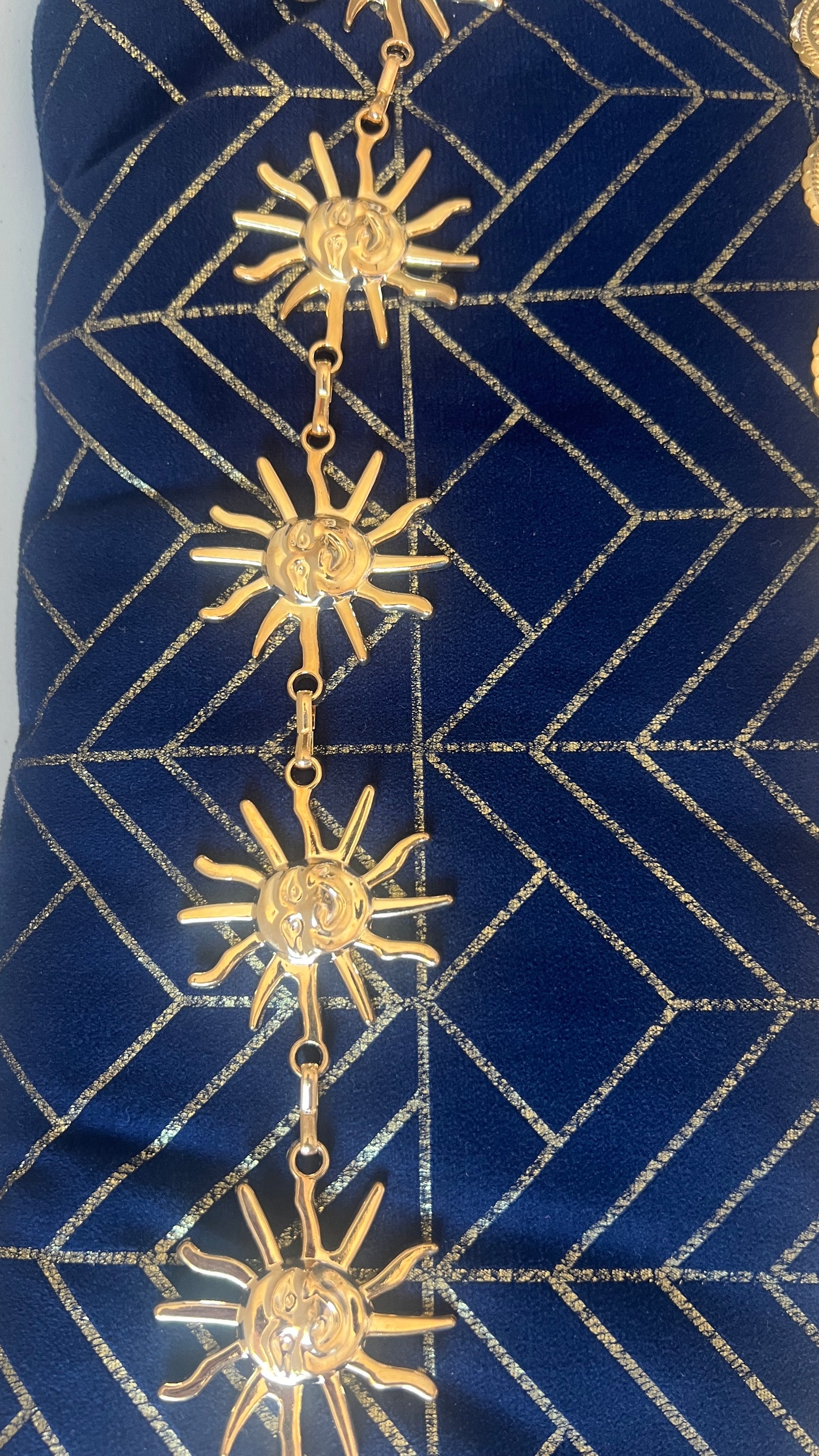 CEINTURE BIJOUX DORÉ