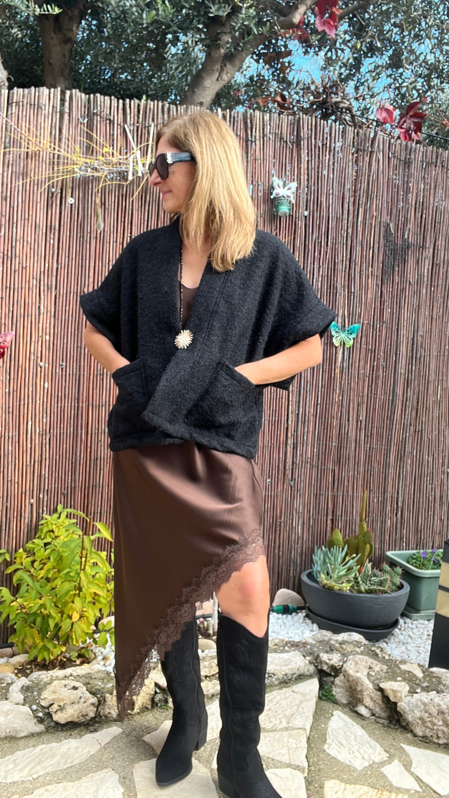 VESTE MANCHES COURTES "SOLEIL"