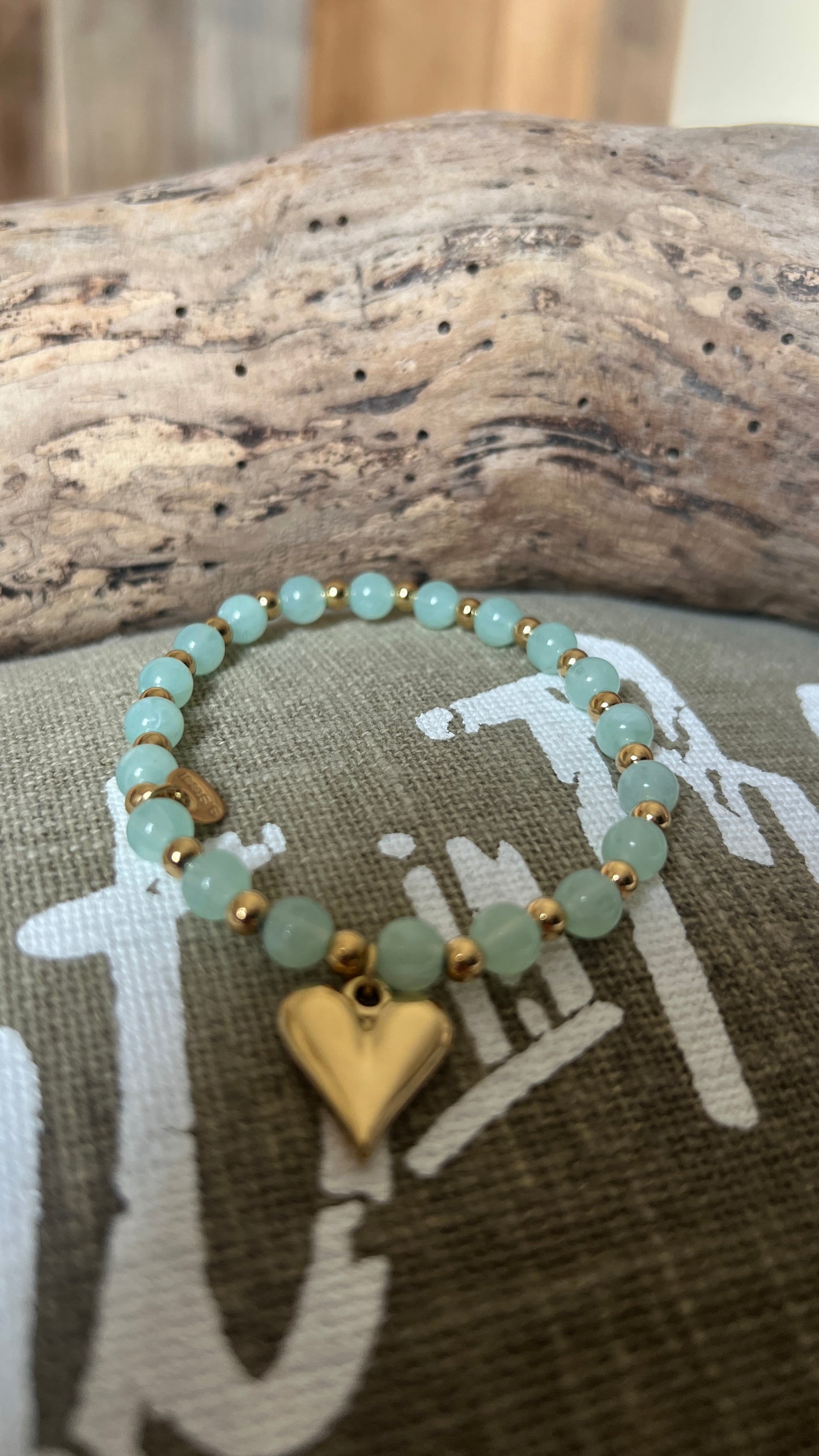 BRACELET PERLES "MEDAILLONS"