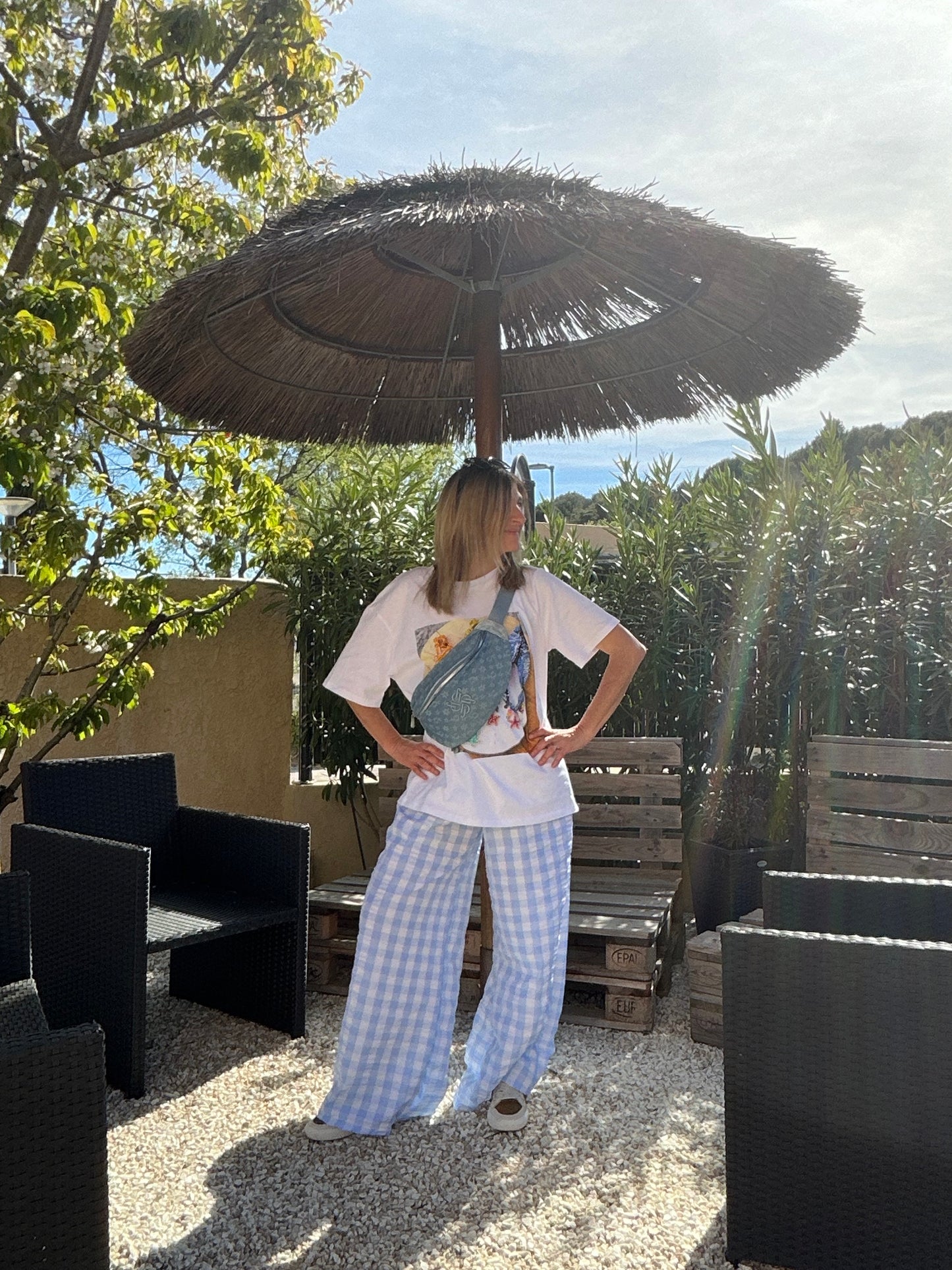 BANANE EN BLEU JEANS