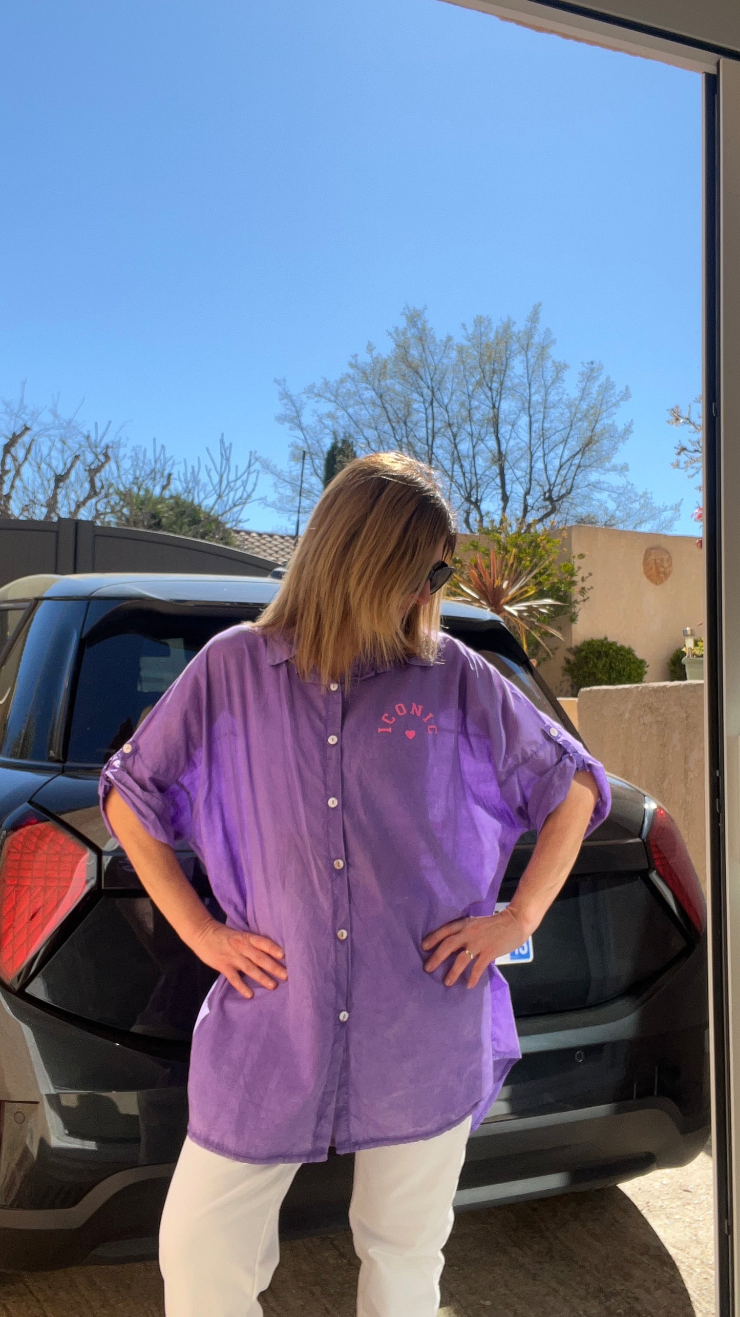 TUNIQUE VIOLETTE ICONIC