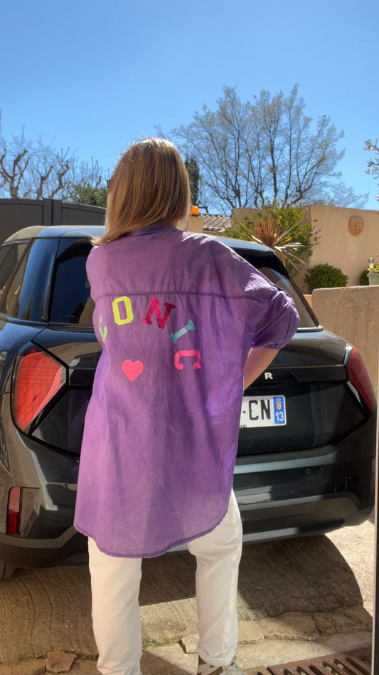 TUNIQUE VIOLETTE ICONIC