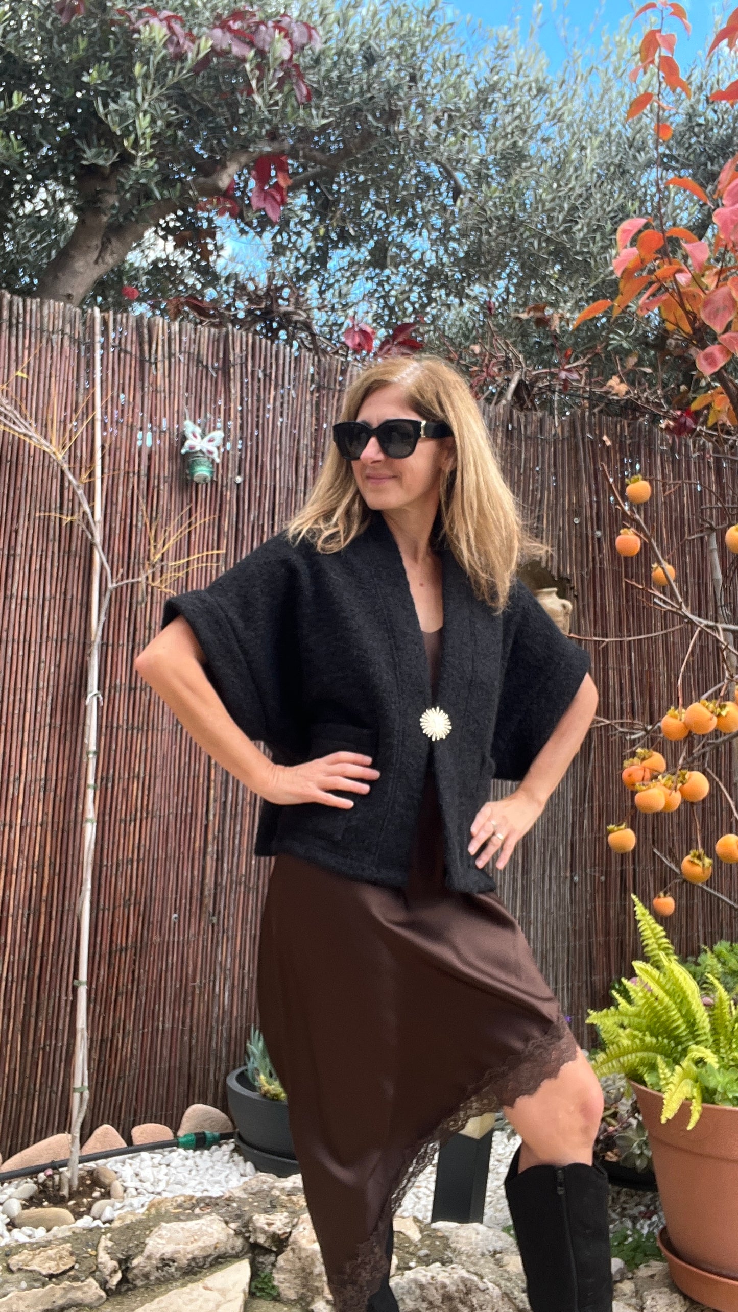 VESTE MANCHES COURTES "SOLEIL"