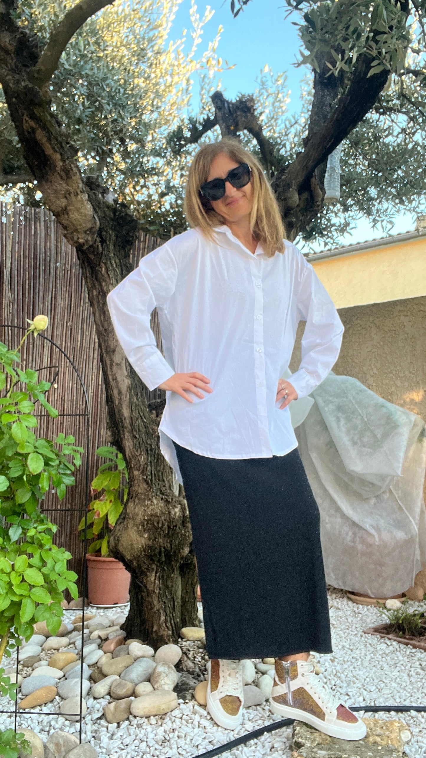 CHEMISIER BLANC ELISA