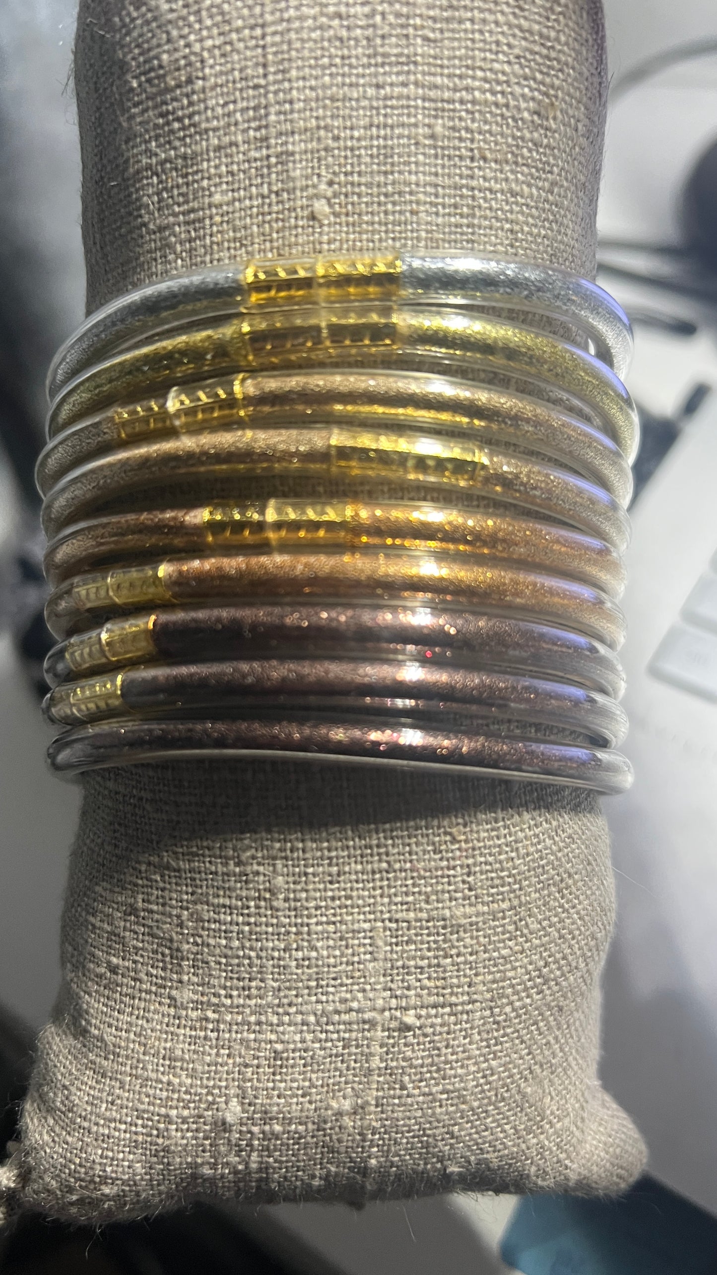 BRACELET FIN PAILLETEE