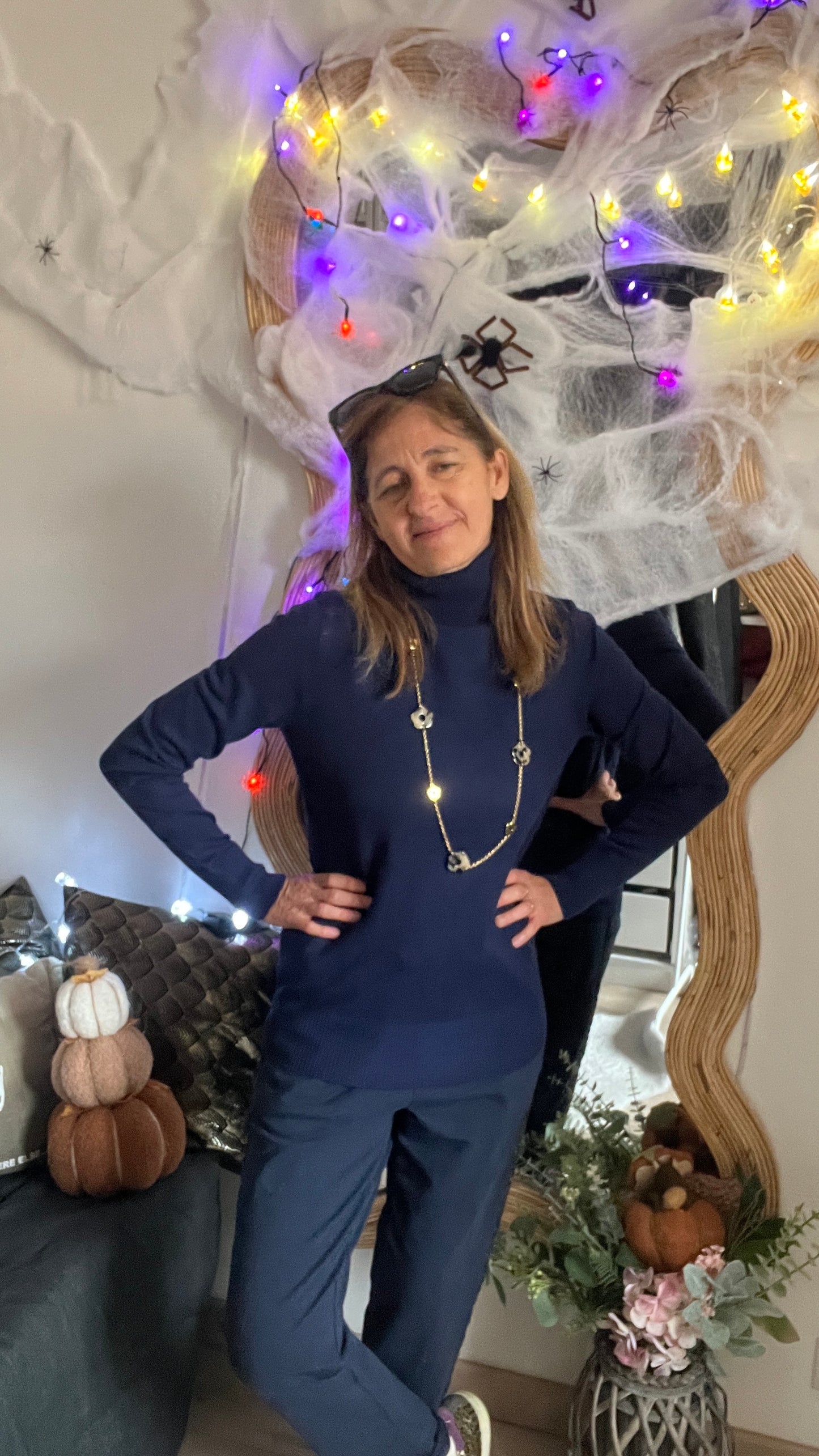 PULL COL ROULE  «MAYA»