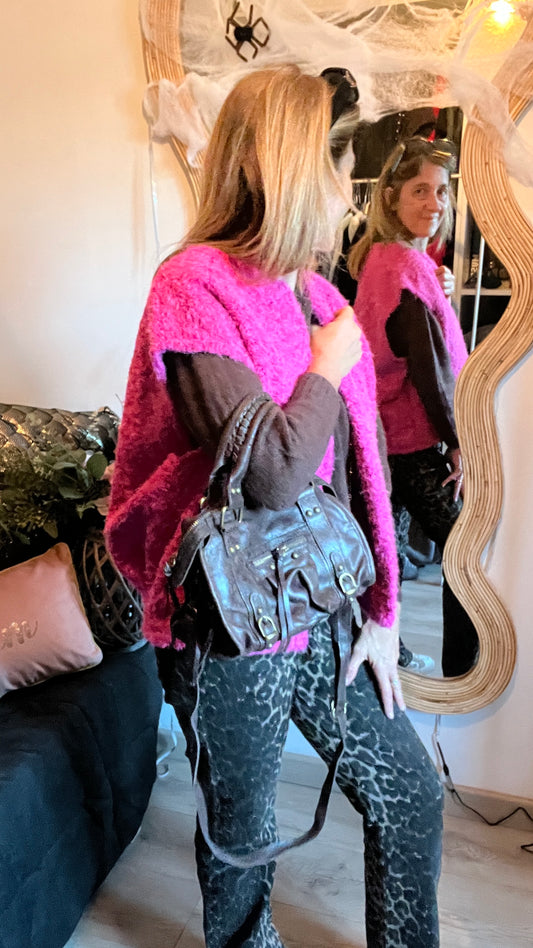 SAC CUIR CHOCOLAT
