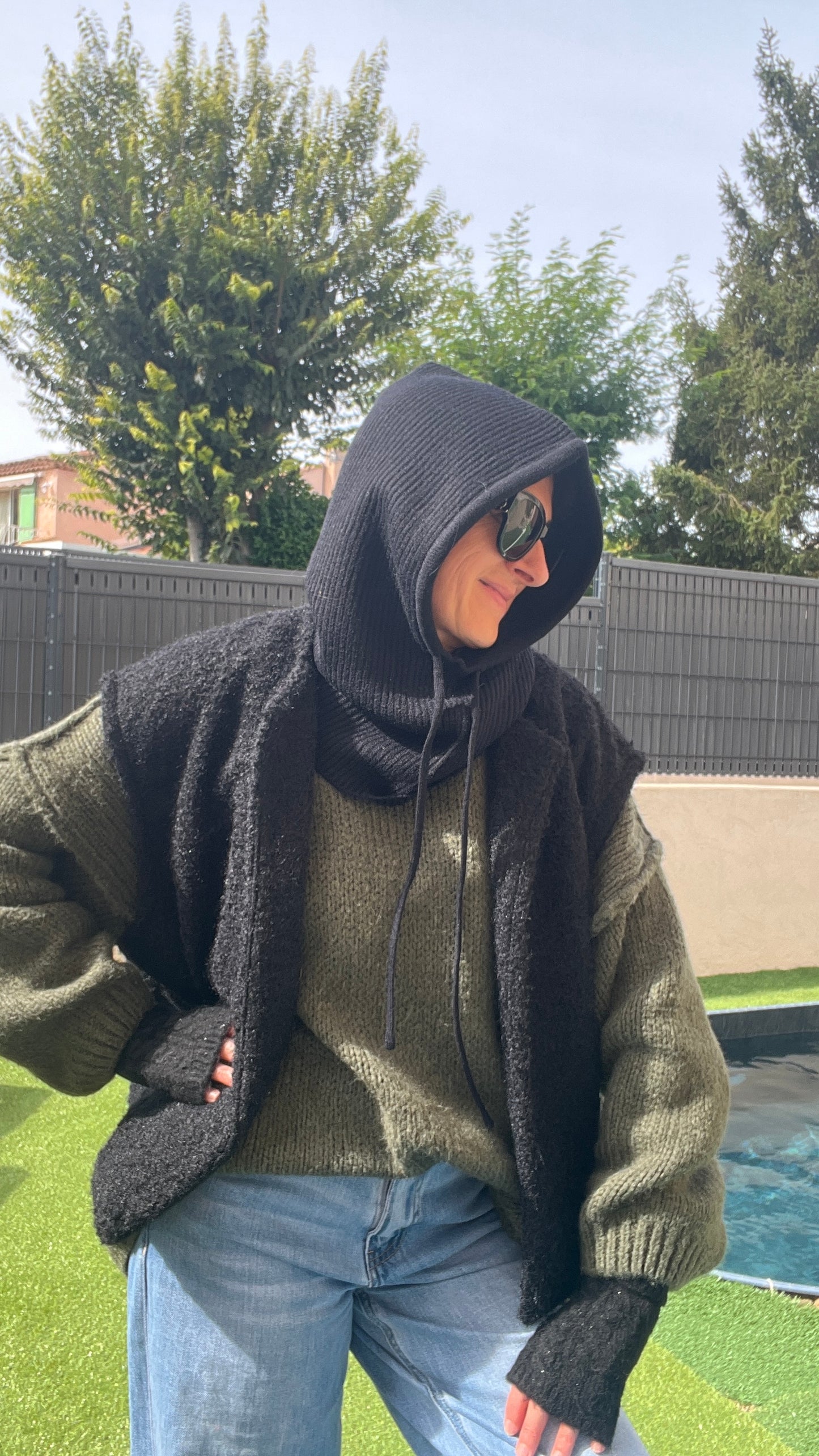 CAGOULE TOUR DE COU "CLARA"