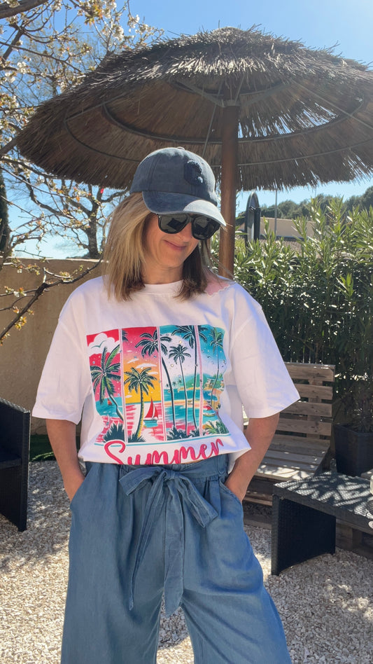 CASQUETTE BLEU JEANS