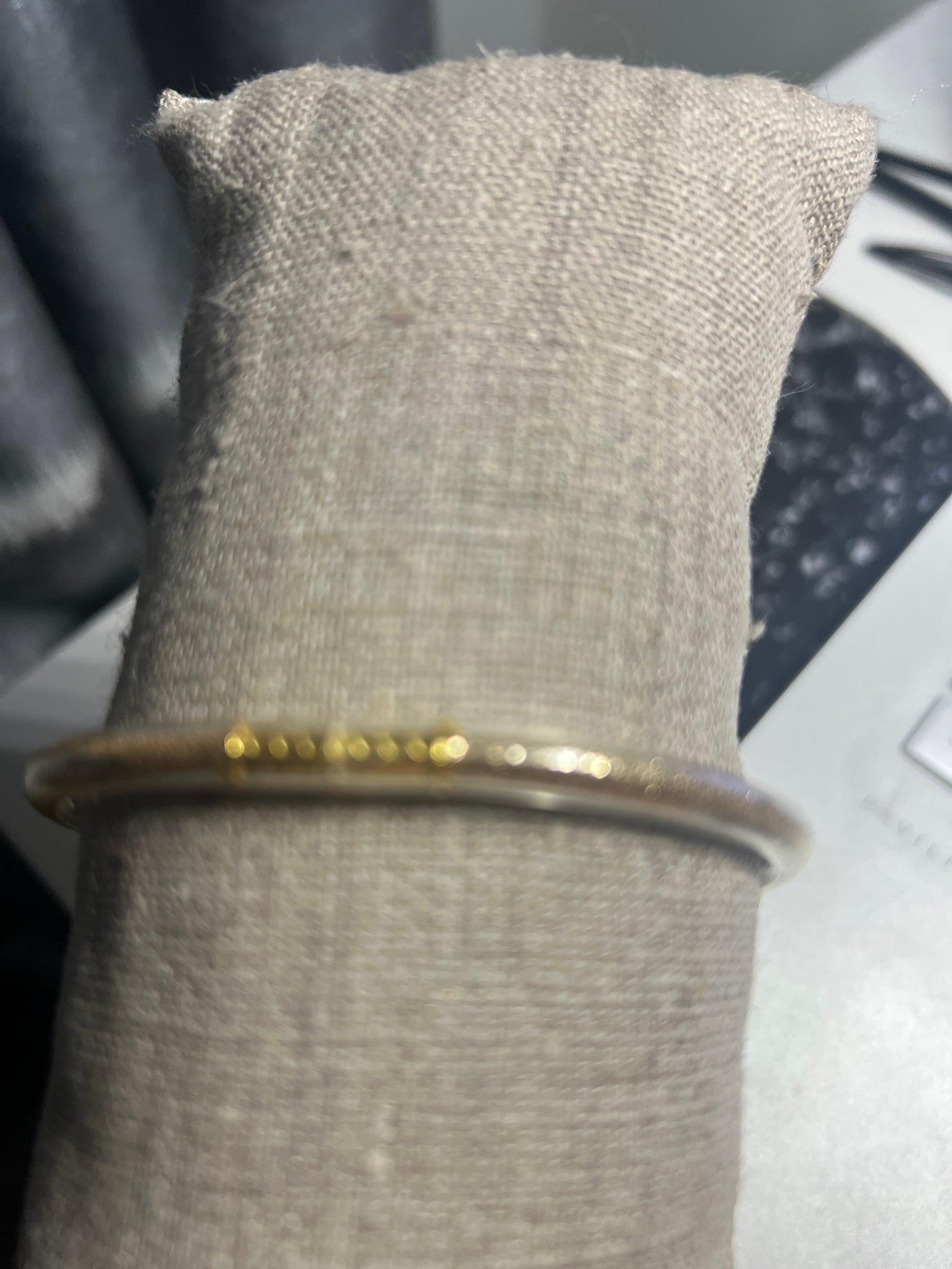 BRACELET FIN PAILLETEE