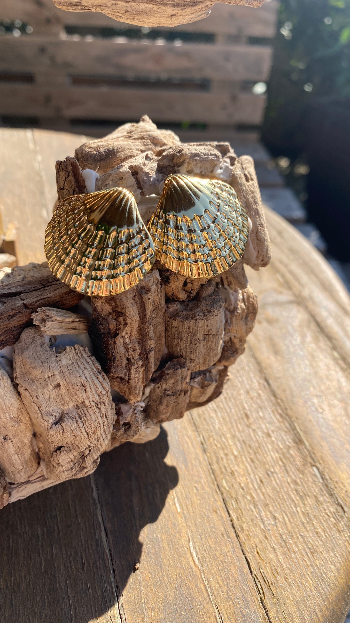 Boucles d'oreilles "Coquillages"
