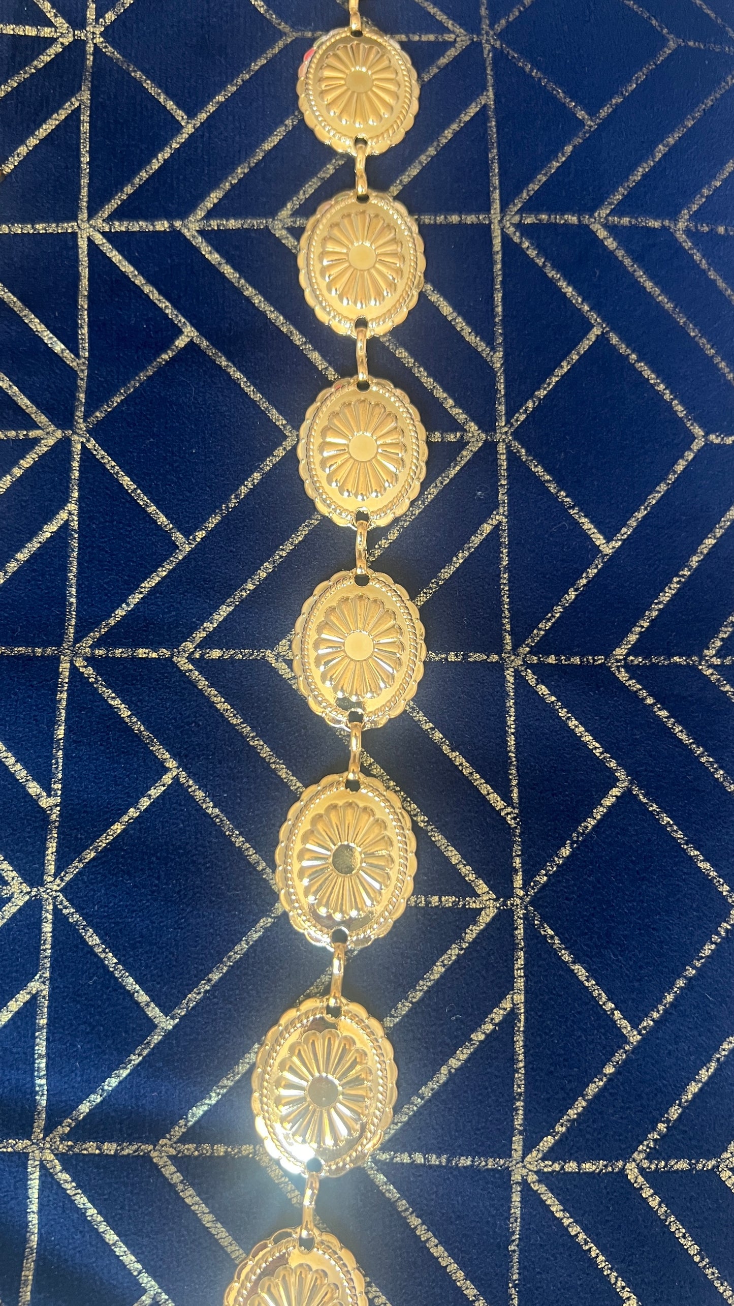 CEINTURE BIJOUX DORÉ