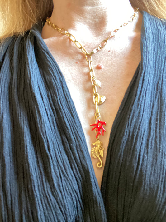 Collier charm's "Maillons"