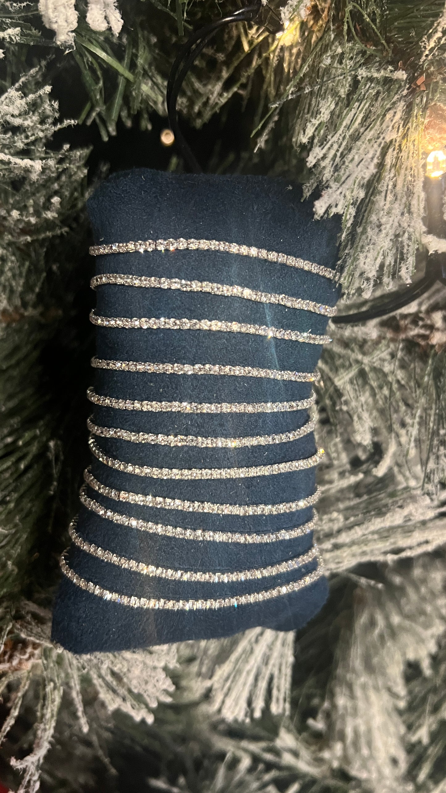 BRACELET ELASTIQUE FIN STRASS