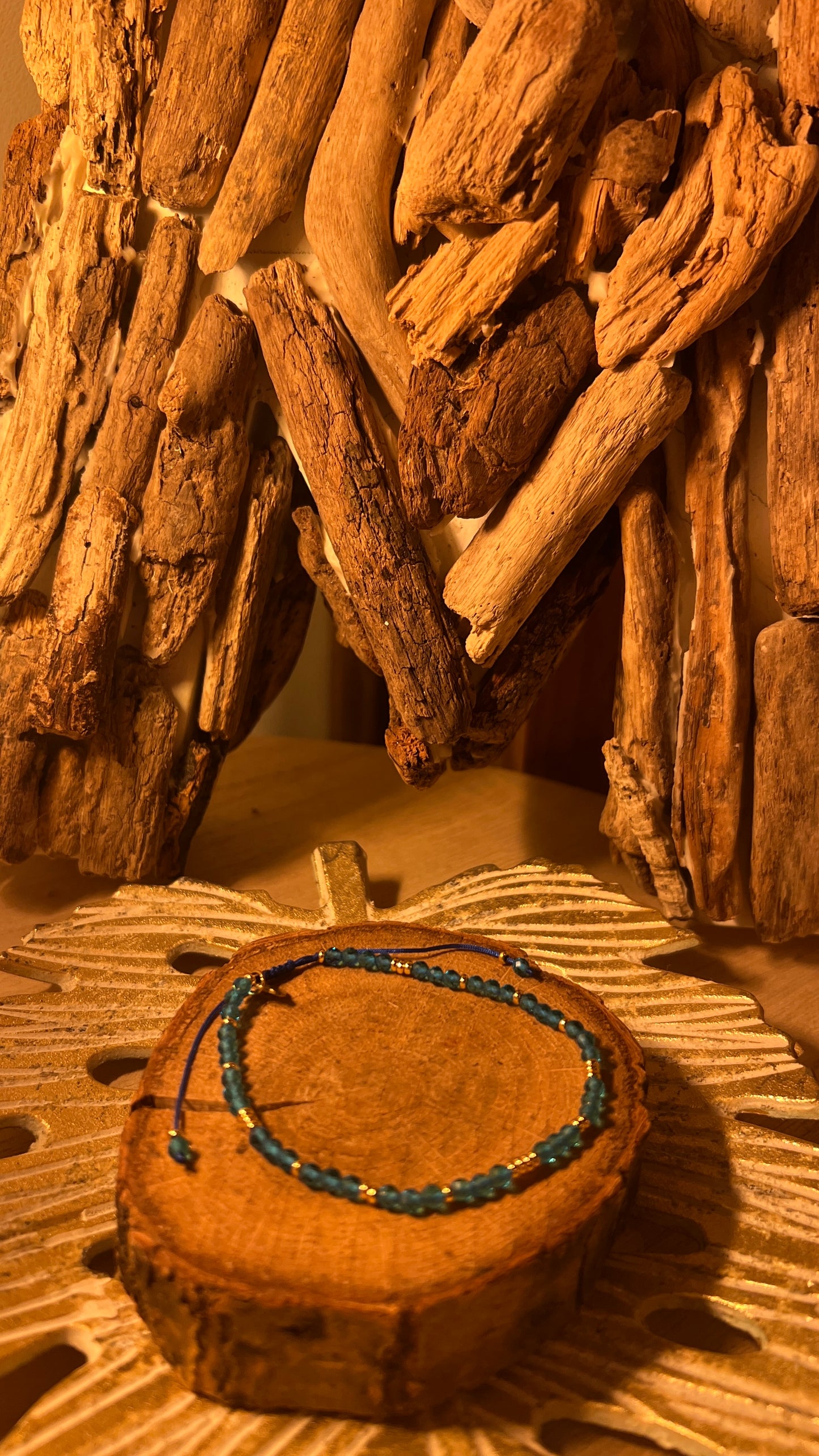 BRACELET PERLES REGLABLE