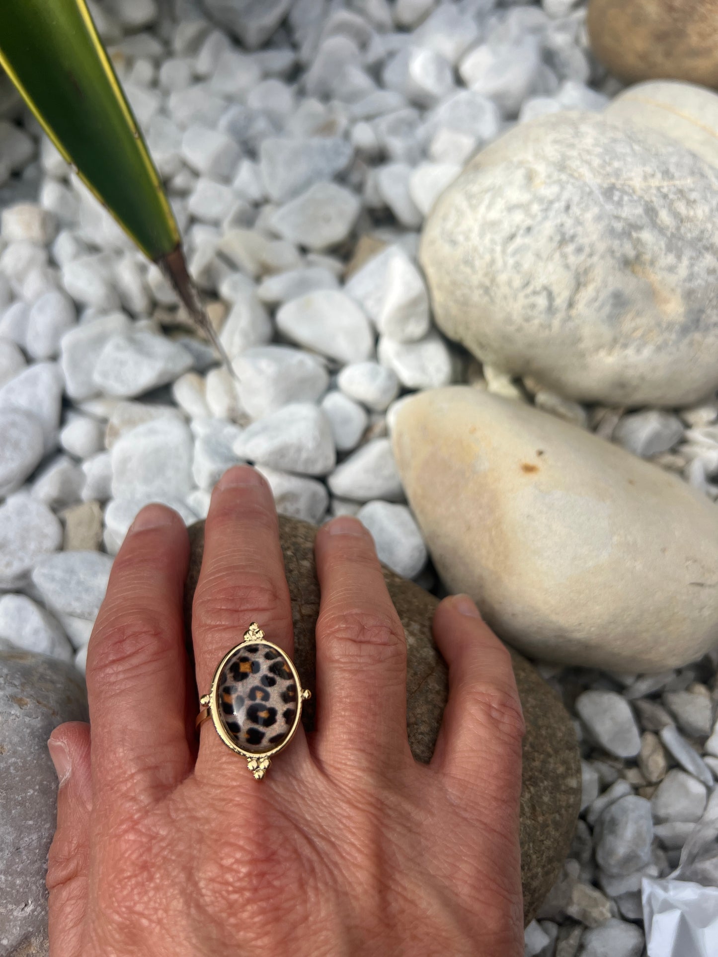 BAGUE "LEOPARD"