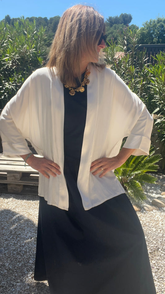 VESTE CHIC BLANC