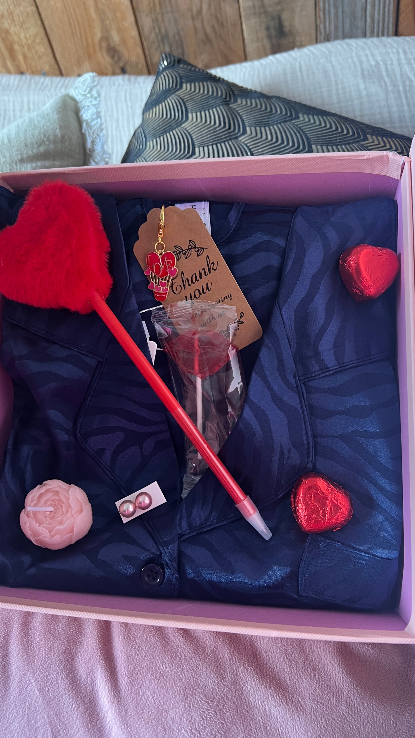 PYJAMA SATINE BLEU NUIT