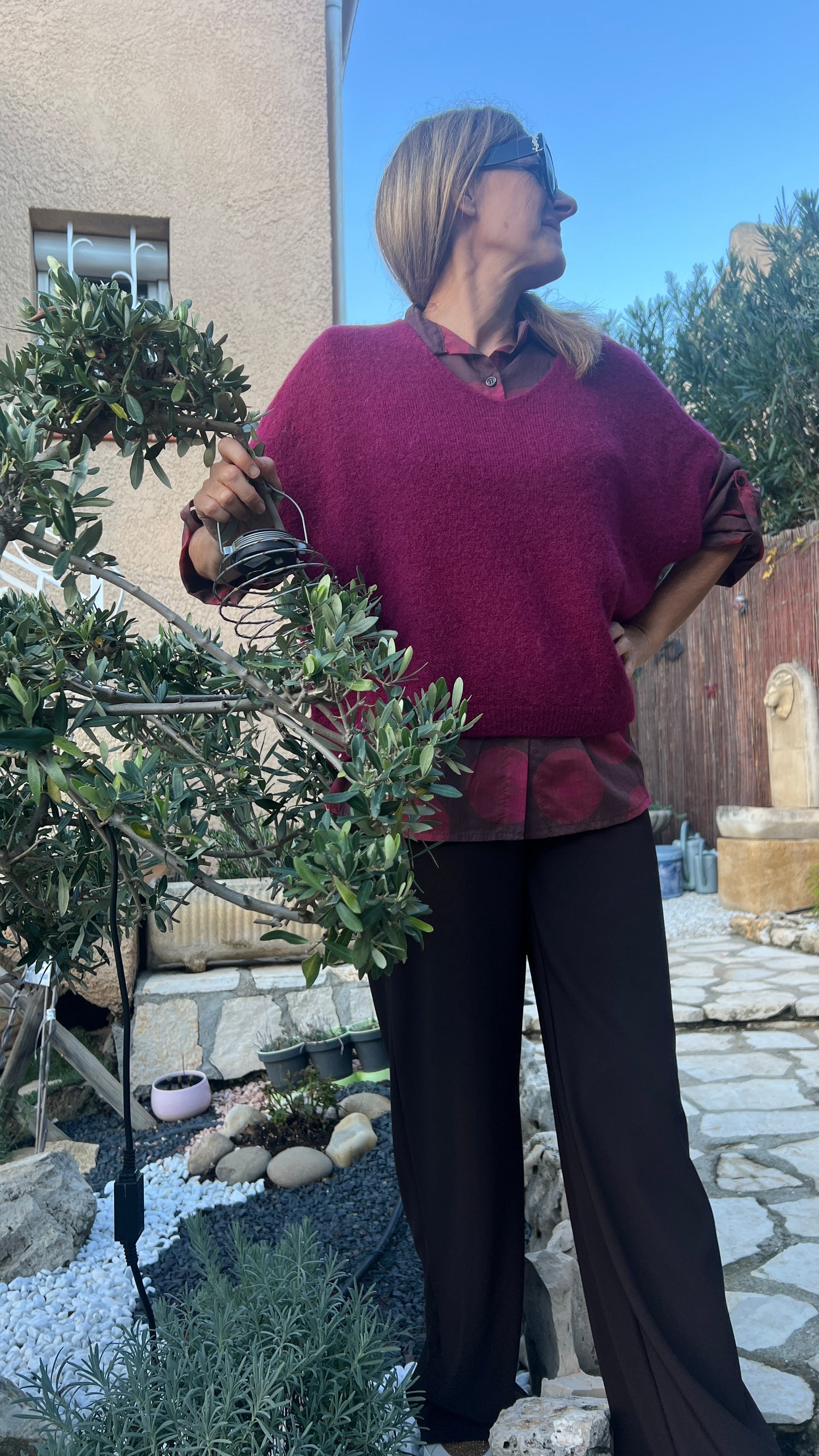 PULL SANS MANCHES "ALPAGA"