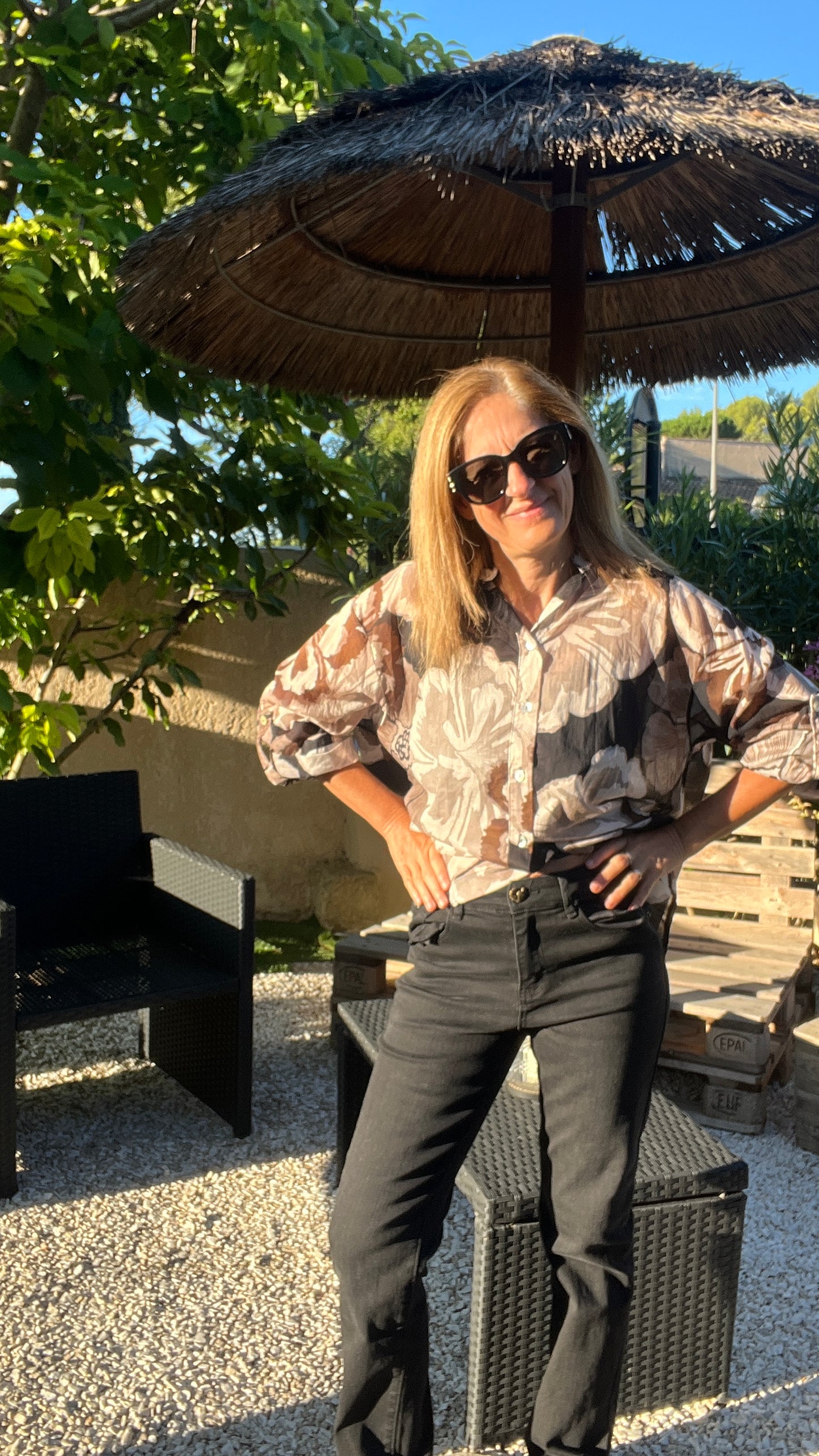 JEANS NOIR "ZOE"
