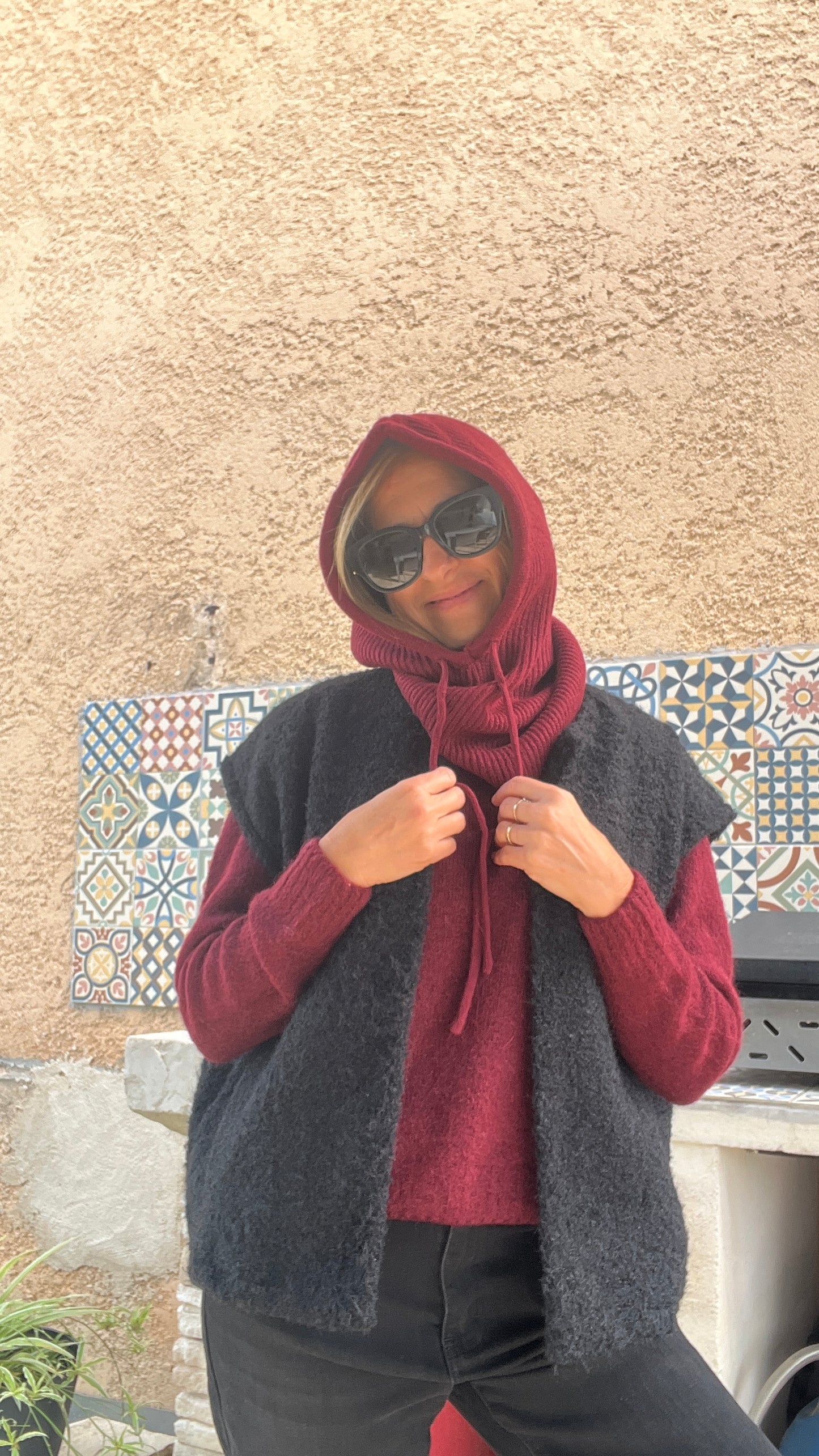 CAGOULE TOUR DE COU "CLARA"