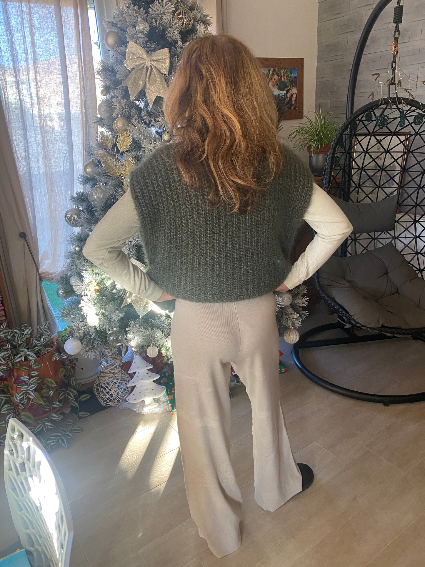 Pantalon beige « Chloé »