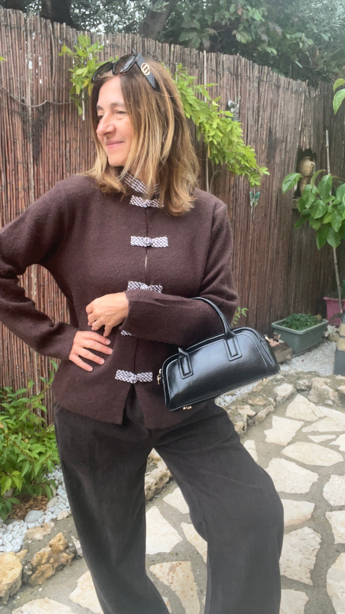 PETIT SAC EN CUIR NOIR