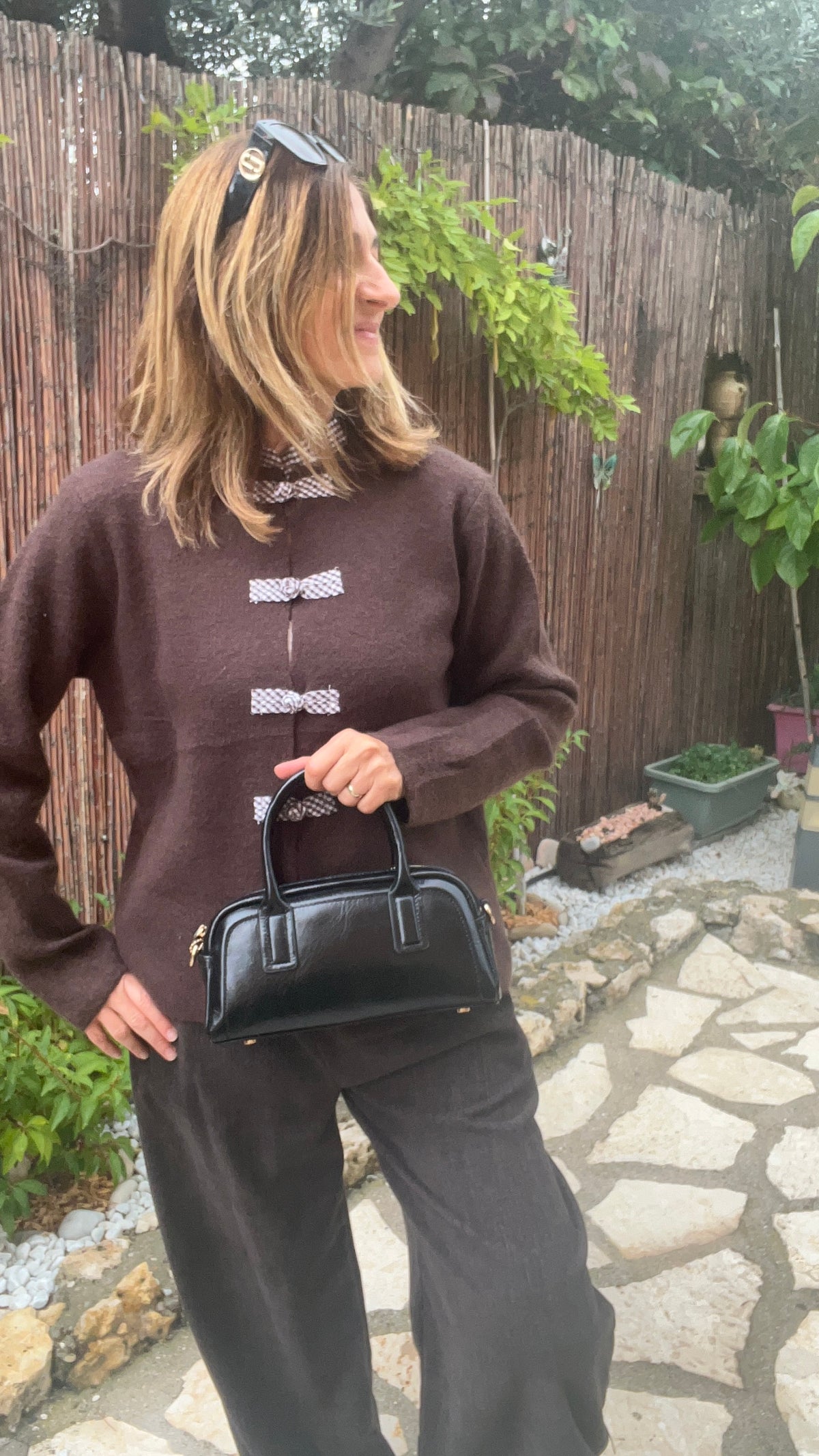 PETIT SAC EN CUIR NOIR