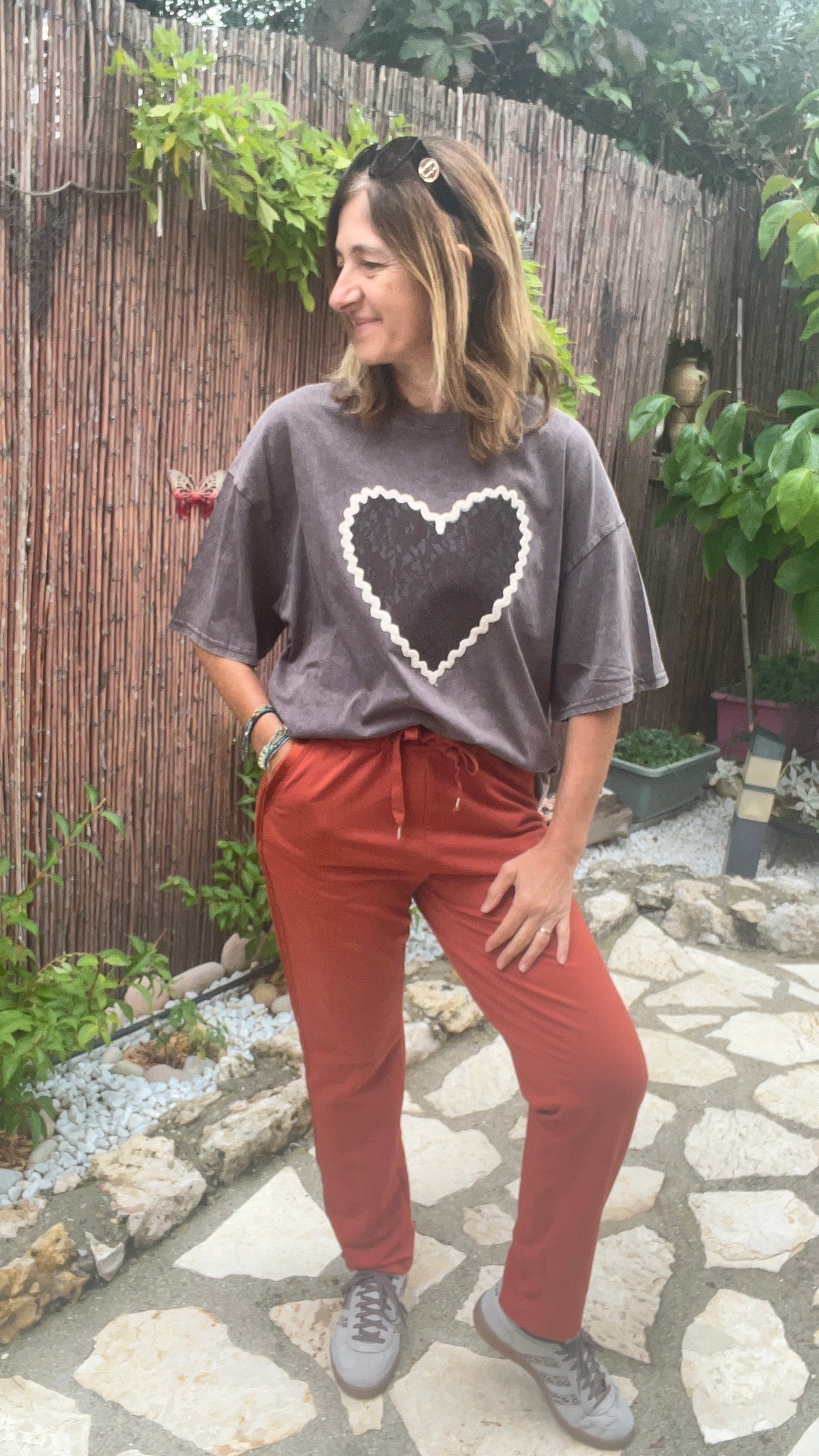 PANTALON TERRA COTTA STYLE JOGGING CHIC