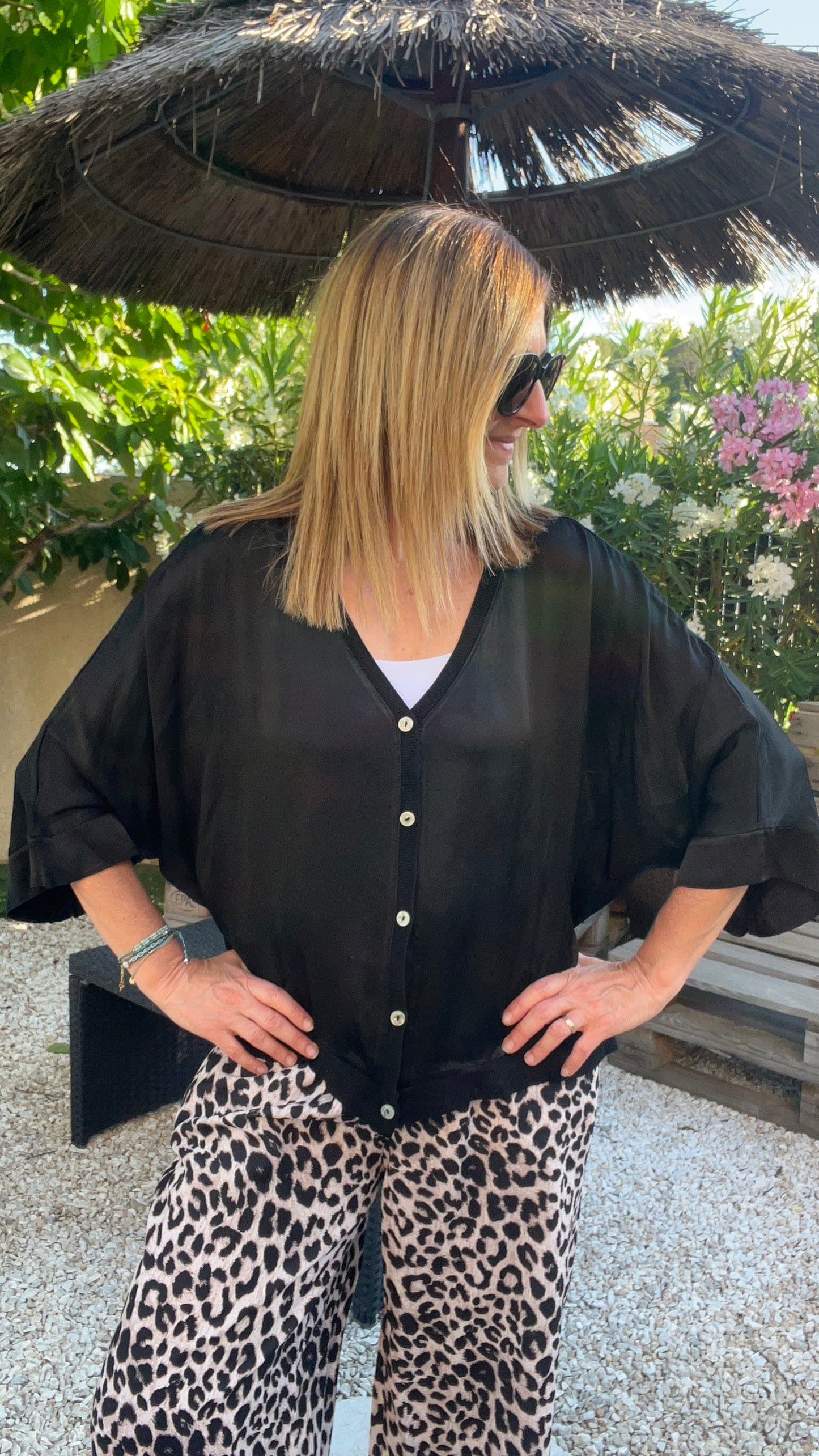 GILET NOIR CHIC