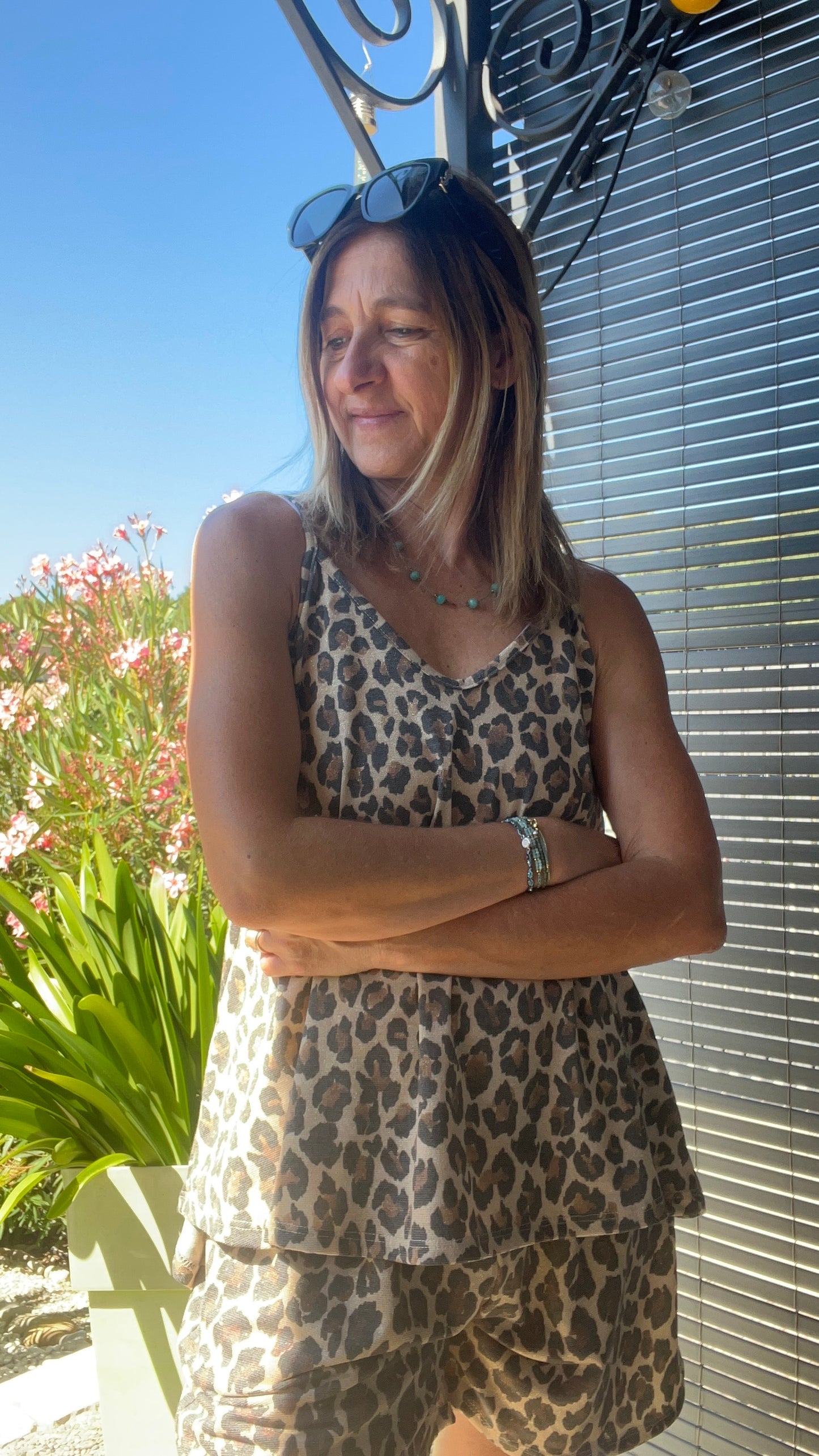 DÉBARDEUR LEOPARD