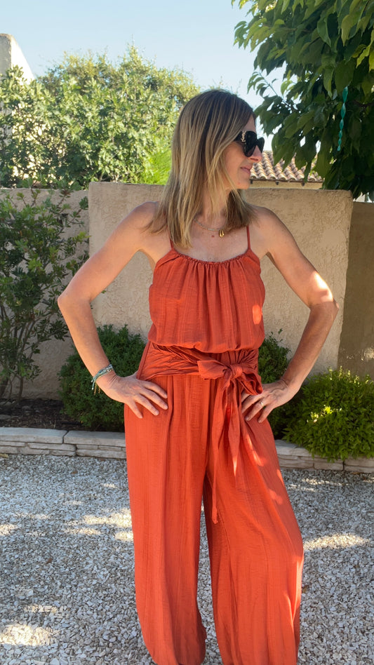 COMBINAISON TERRA COTTA PANTALON ALADIN