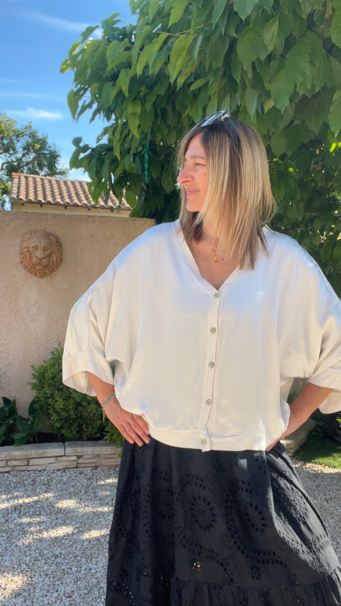 GILET BEIGE CHIC