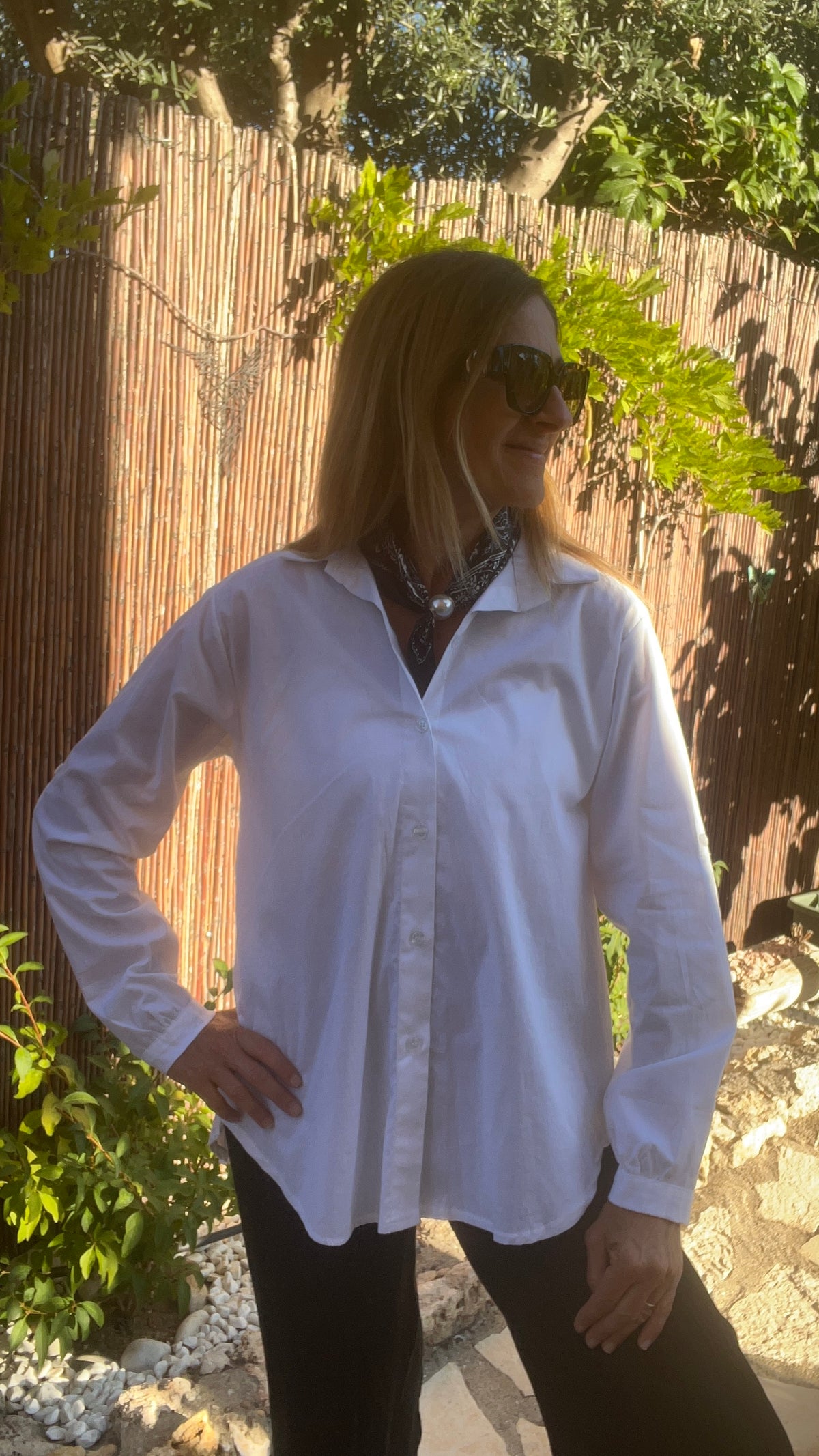 CHEMISIER BLANC