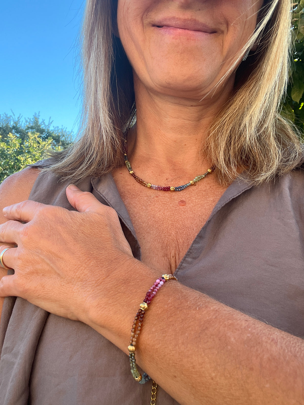 COLLIER MULTICOLORE  "HABAHA"