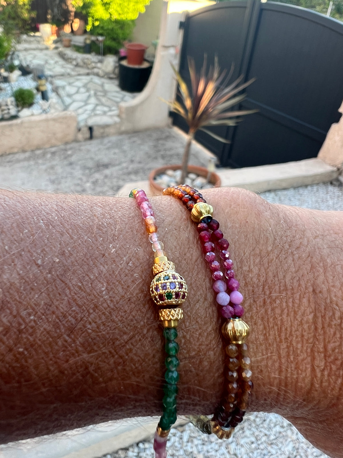 BRACELET DOUBLE MULTICOLORE "HABAHA"