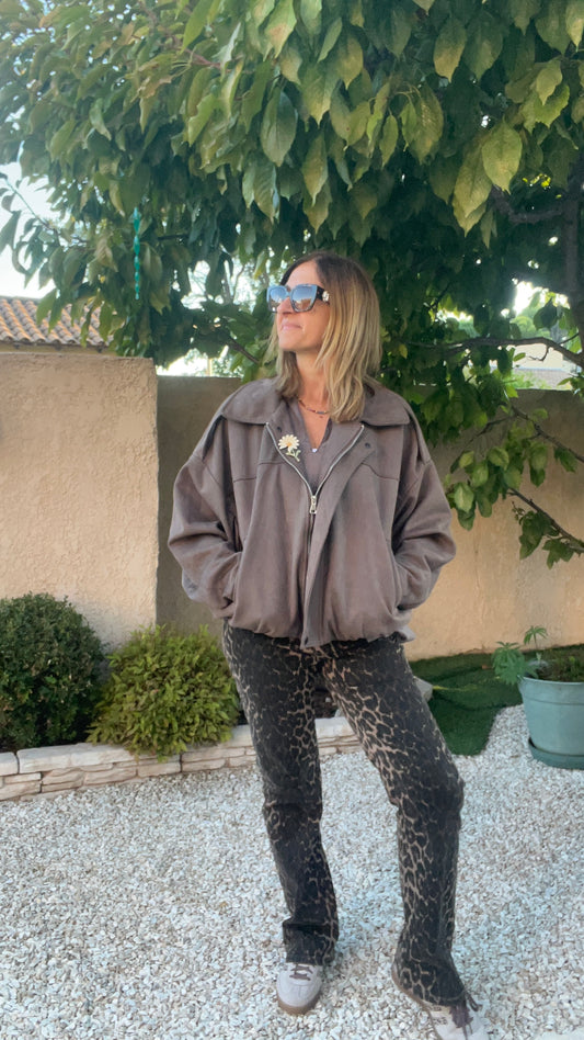 JEANS LEOPARD