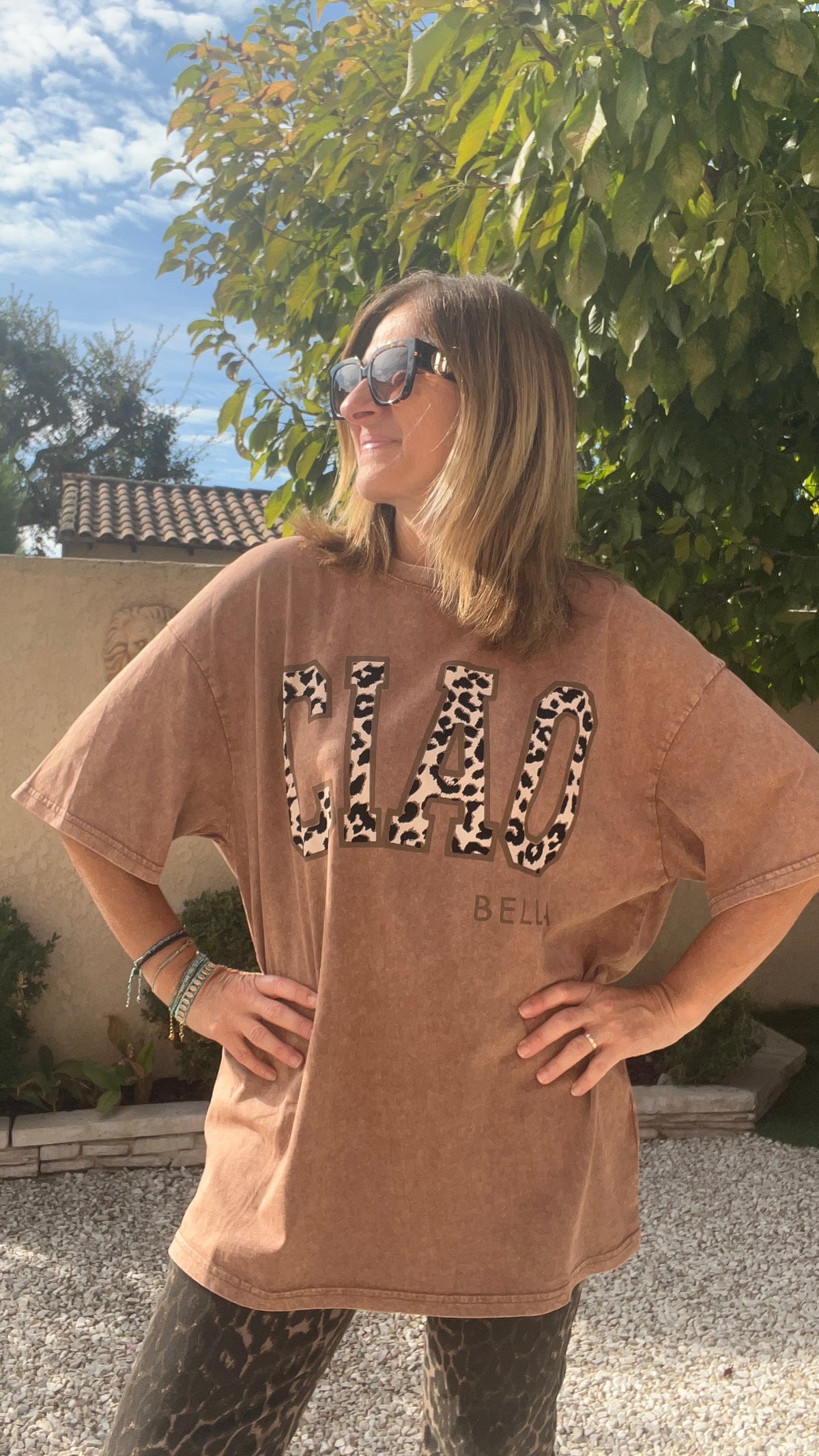 TEE-SHIRT CAMEL "CIAO"