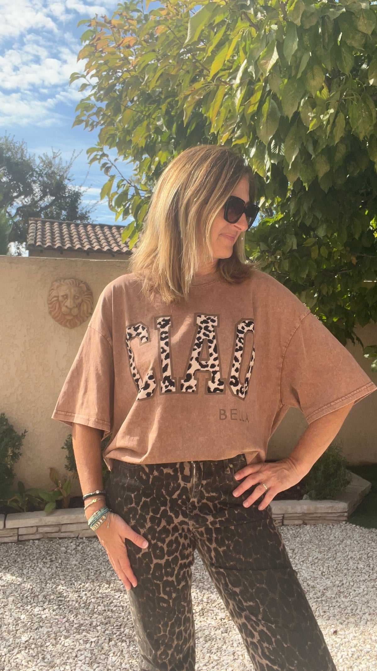 TEE-SHIRT CAMEL "CIAO"