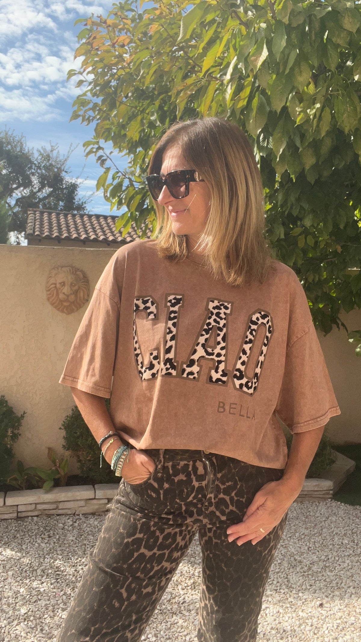 TEE-SHIRT CAMEL "CIAO"