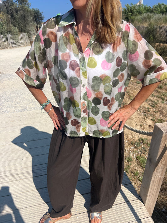 PANTALON BALLOON CHOCOLAT ALADIN